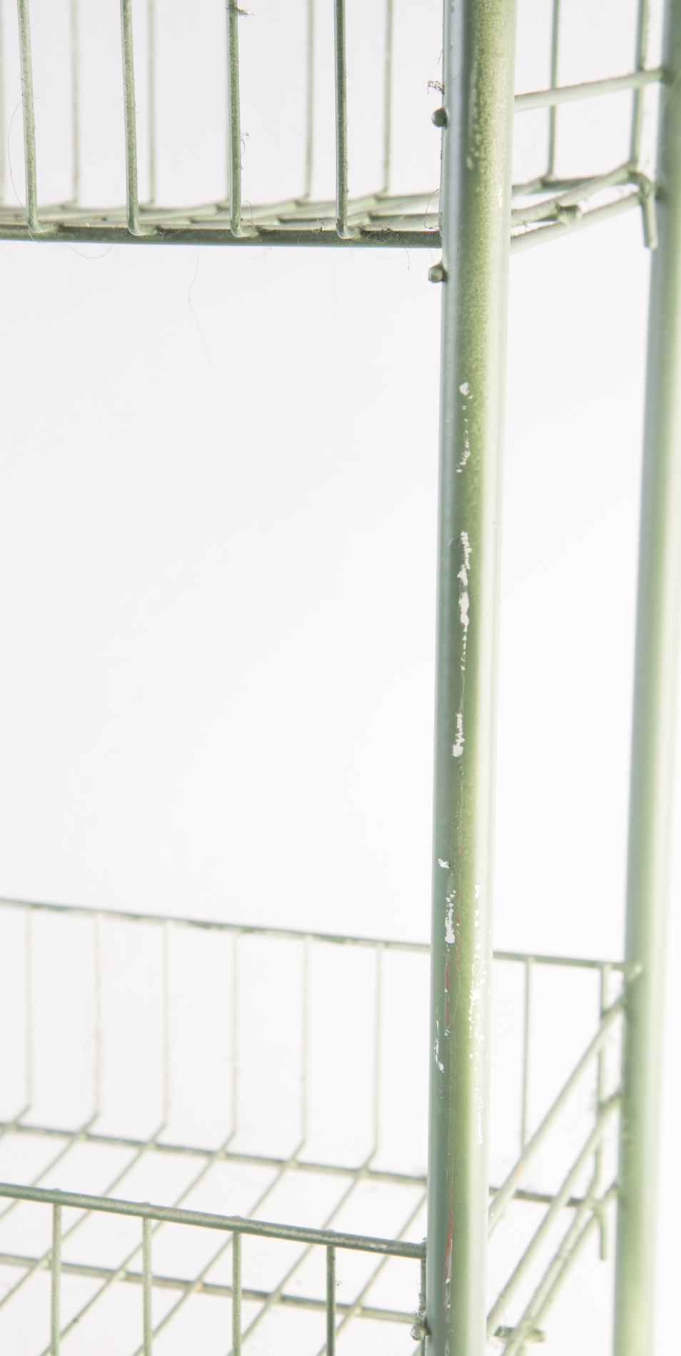 Rolling Metal Tiered Cart