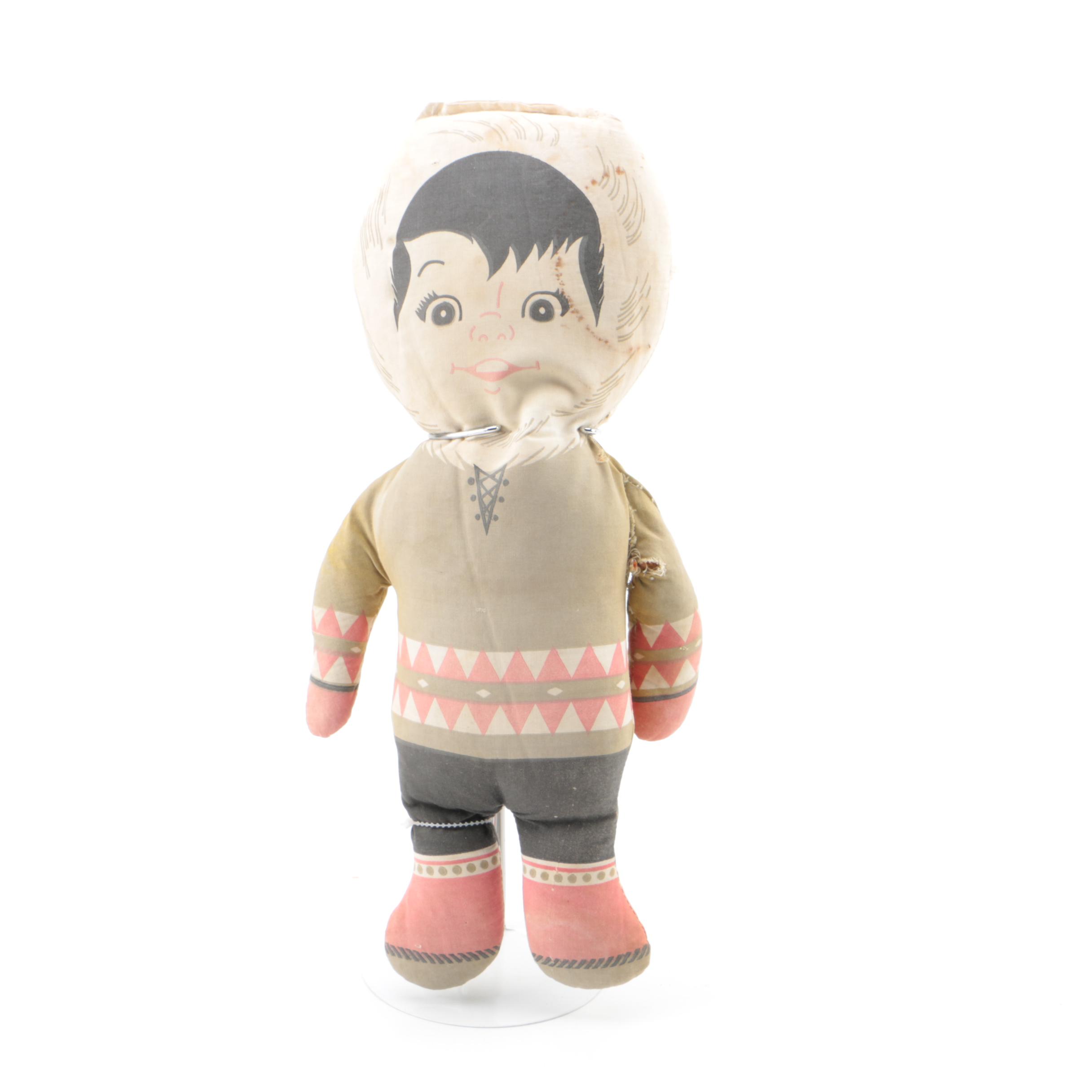 Vintage Innuit Cloth Doll