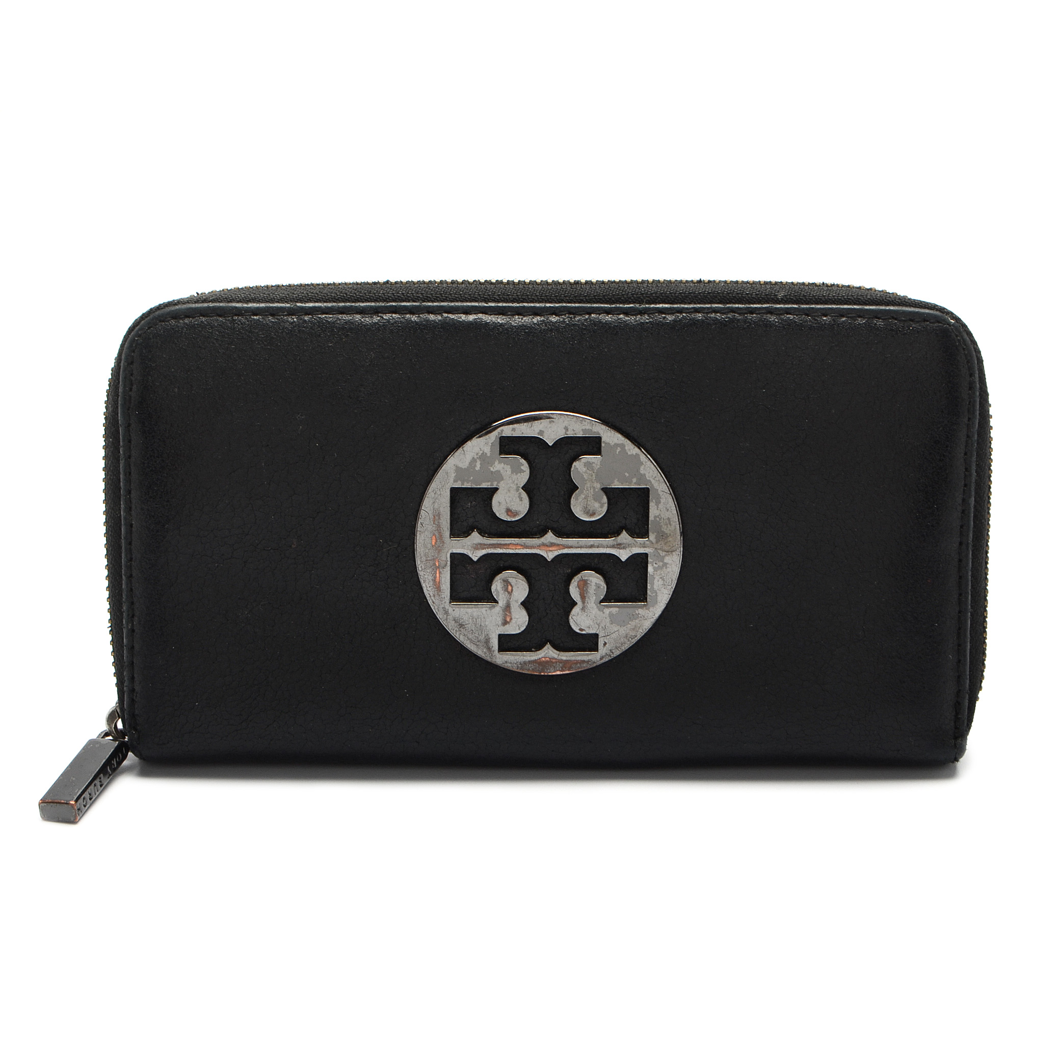 Tory Burch Black Leather Wallet