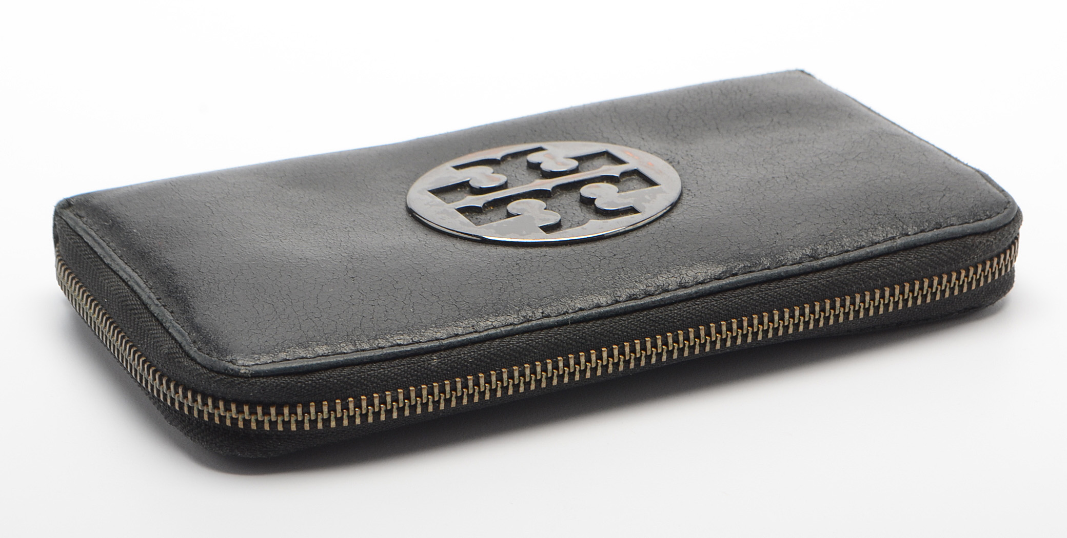 Tory Burch Black Leather Wallet