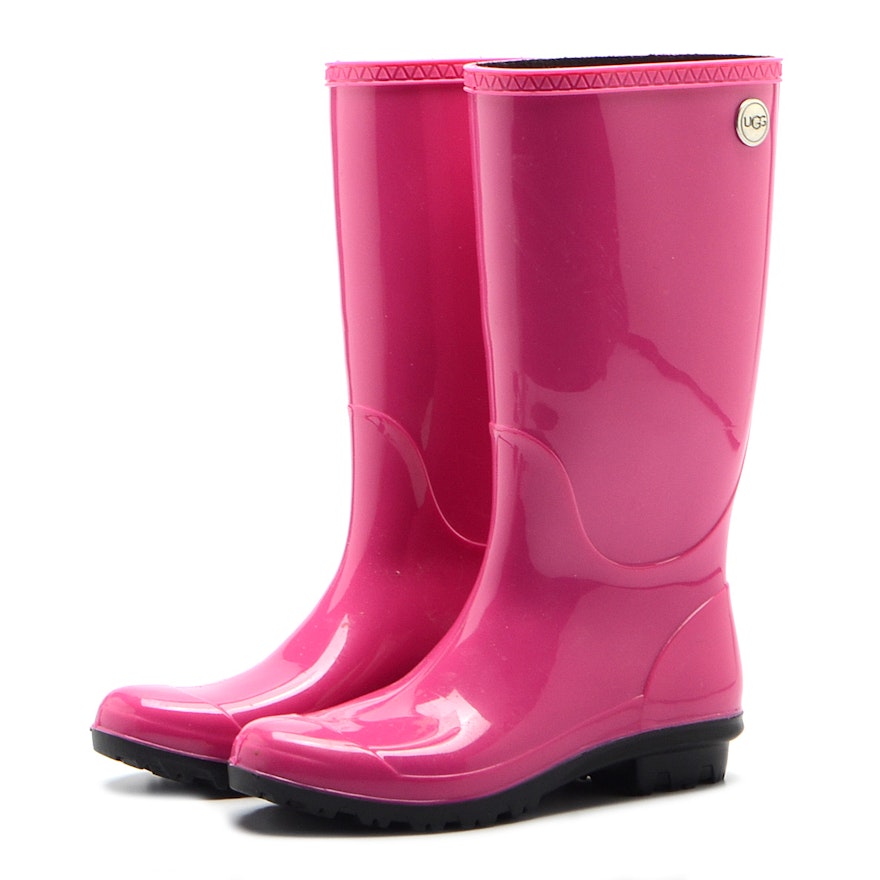 UGG Hot Pink Rain Boots
