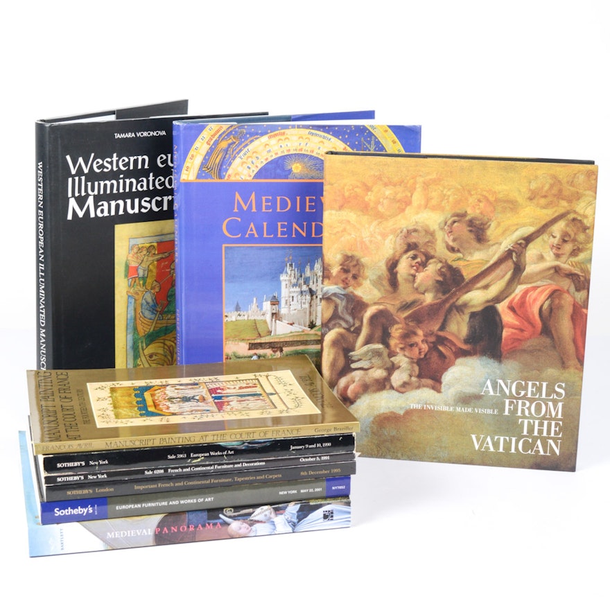 Art Reference Books Featuring Illuminated Manuscripts