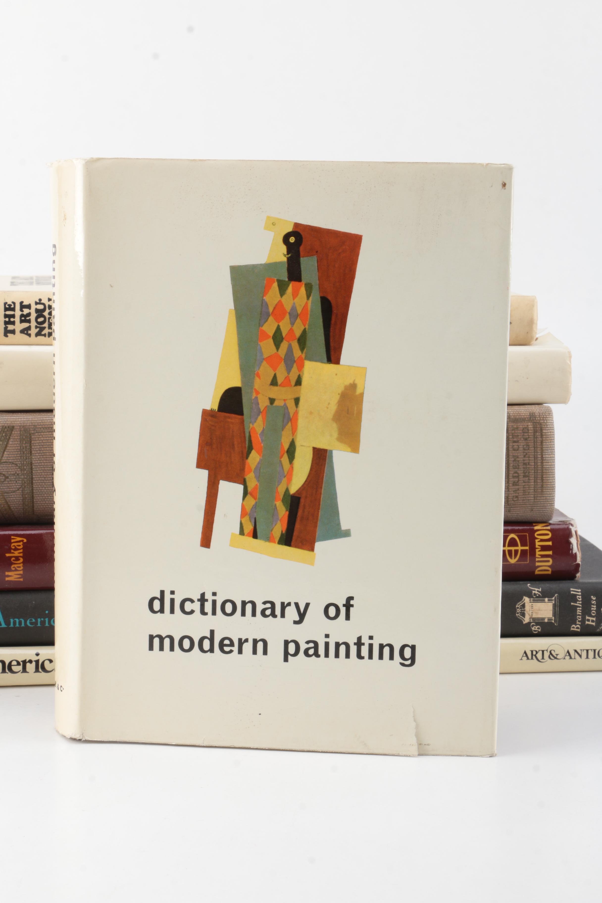 Assorted Books on Art Including 1966 "American Folk Painting"