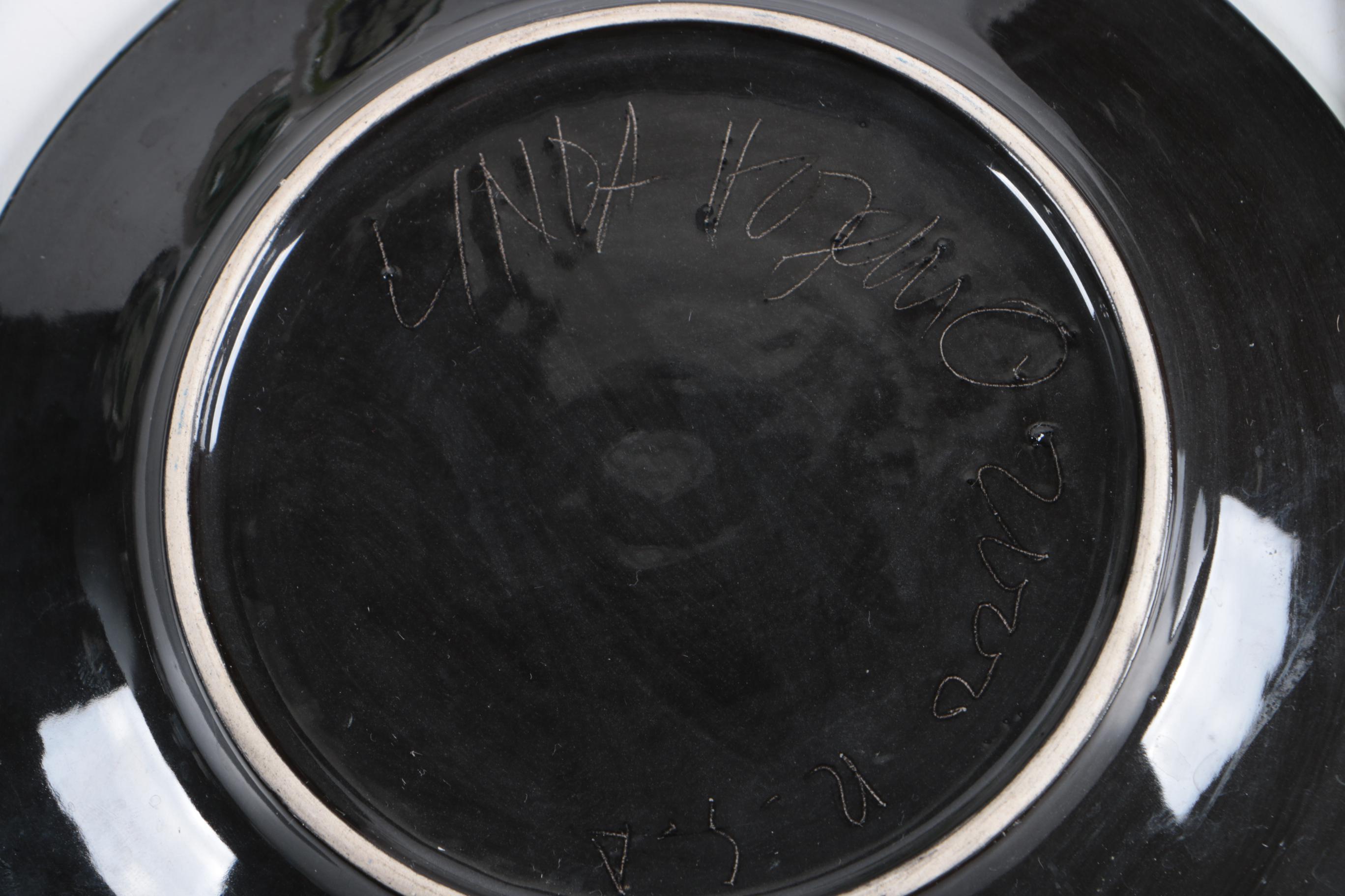 Linda Hojem Ceramic Art Plates