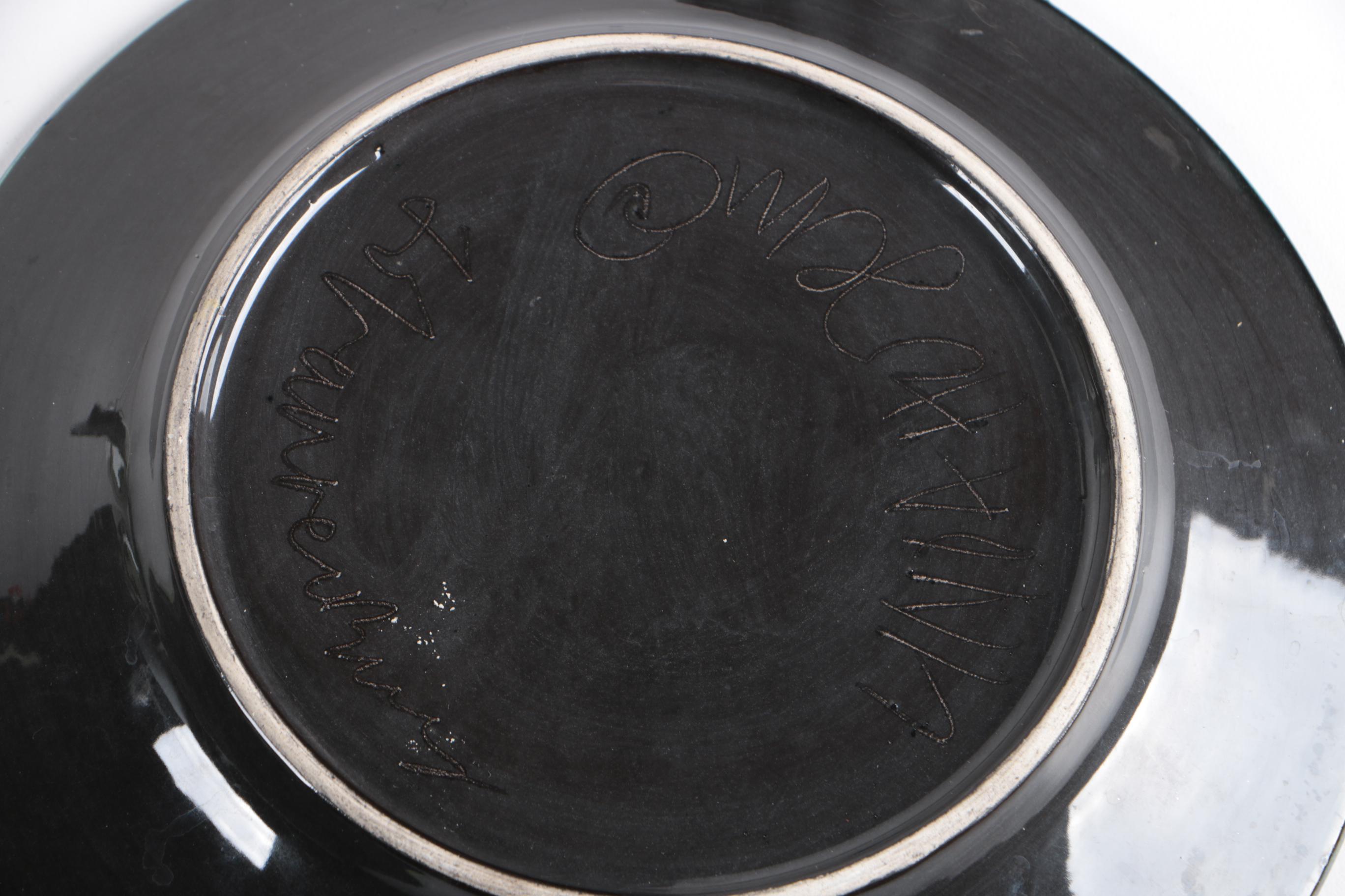 Linda Hojem Ceramic Art Plates