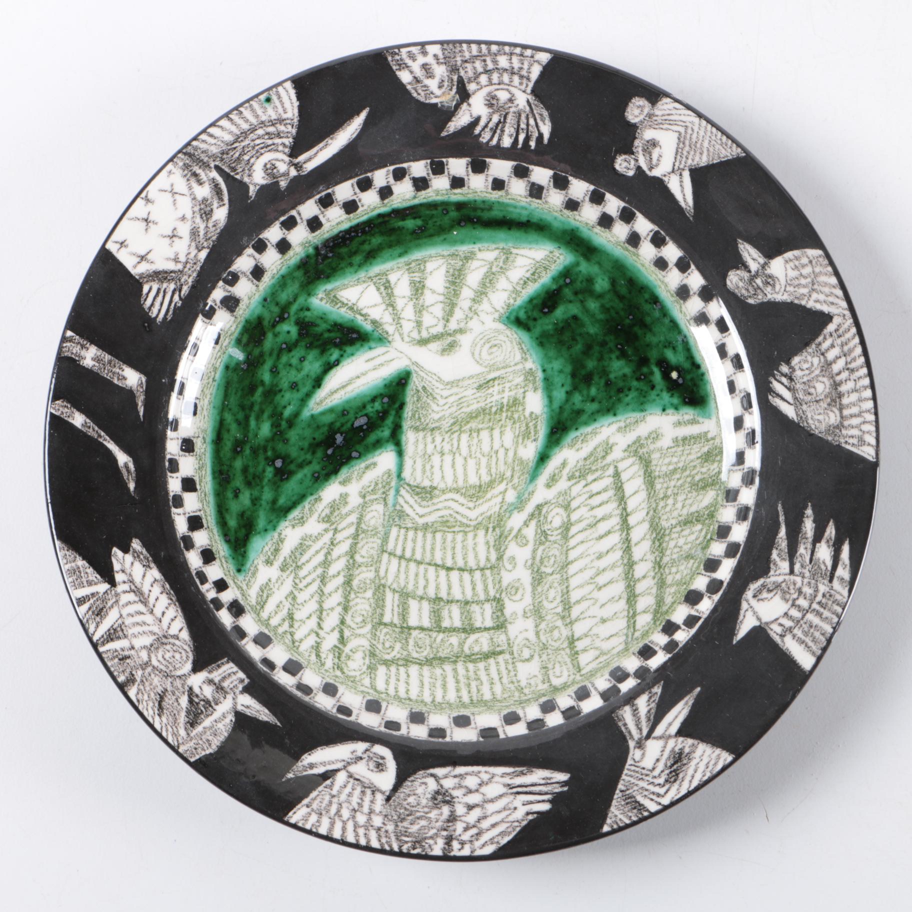 Linda Hojem Ceramic Art Plates