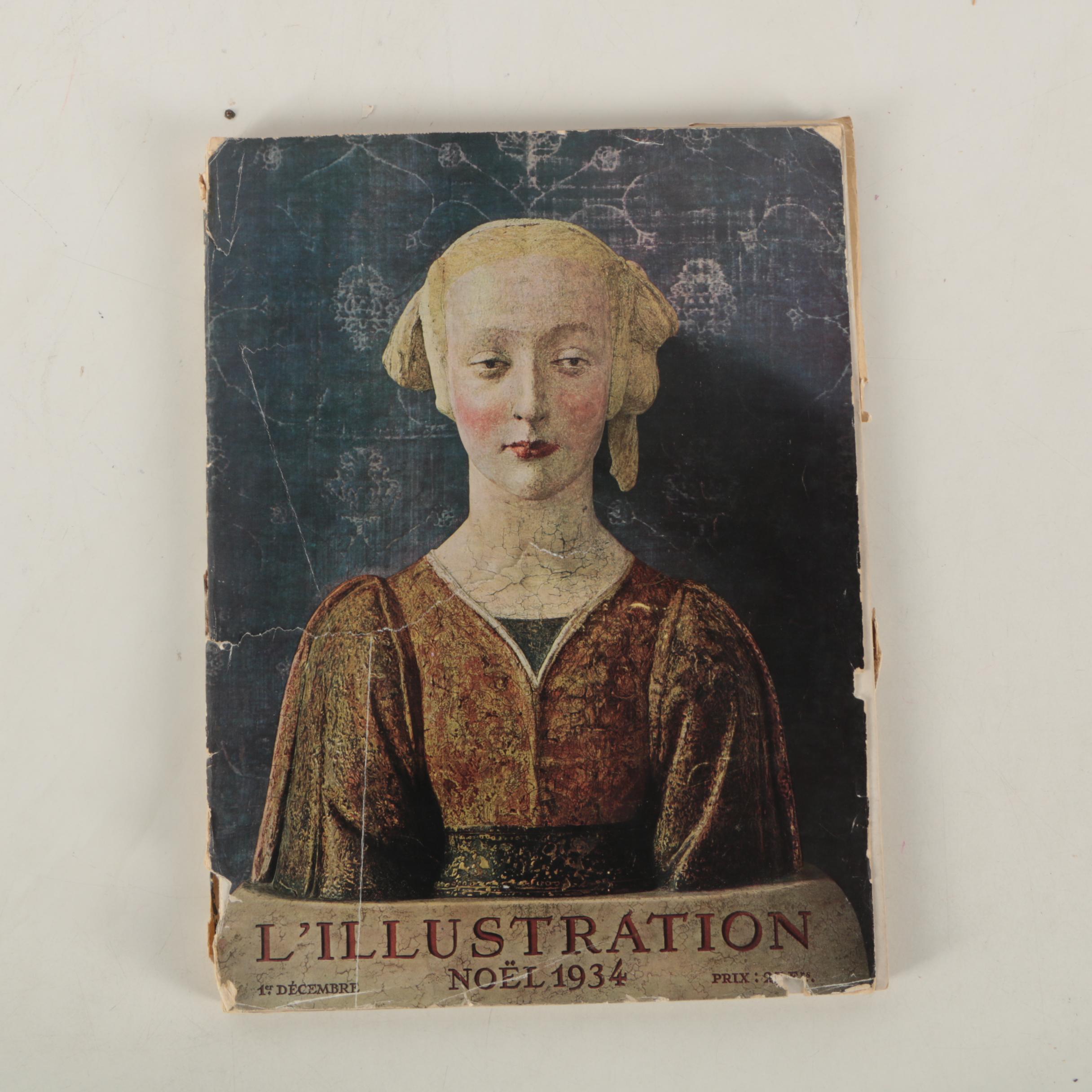 Noël 1933 "L'Illustration" French Magazine