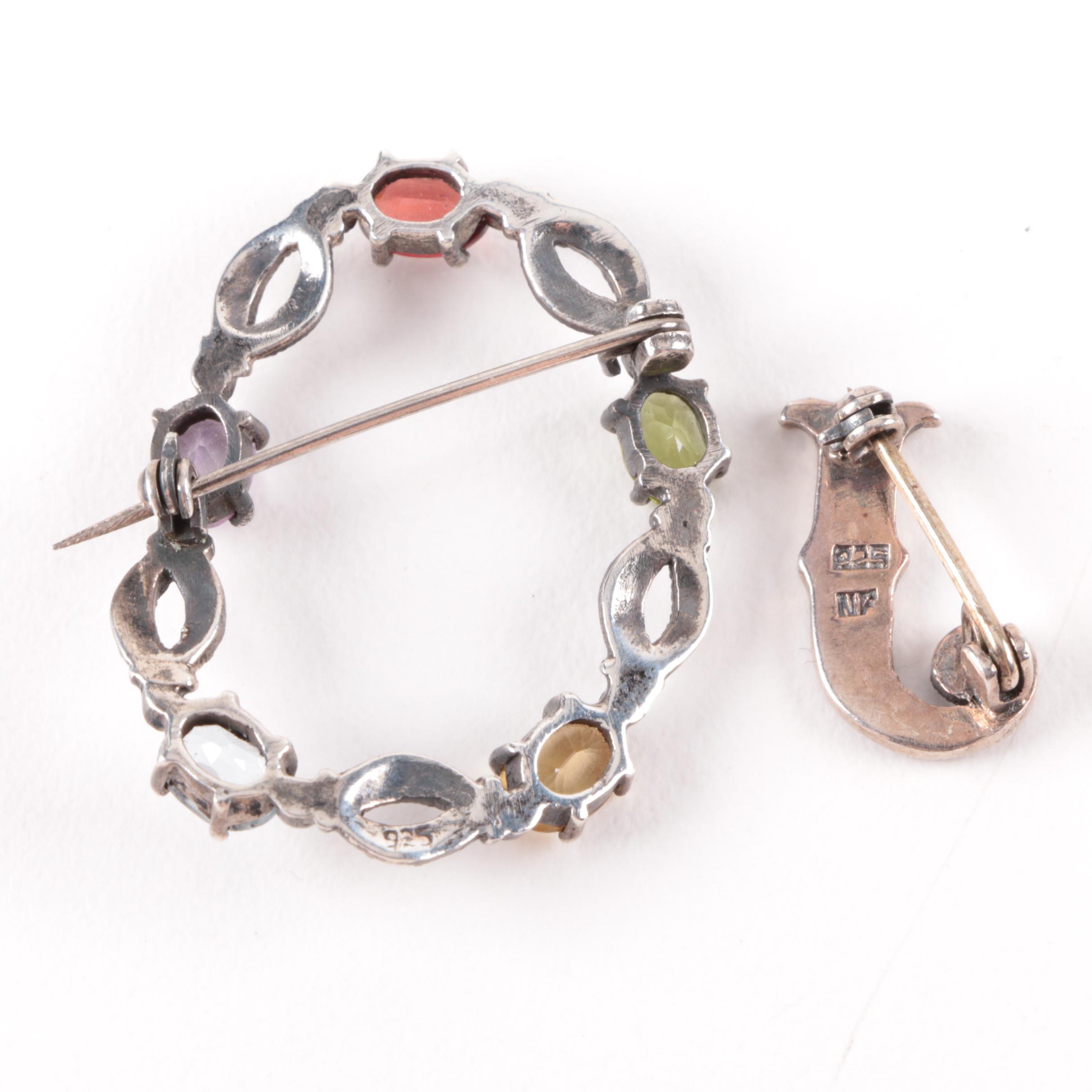 Collection of Sterling Silver and Gemstone Jewelry