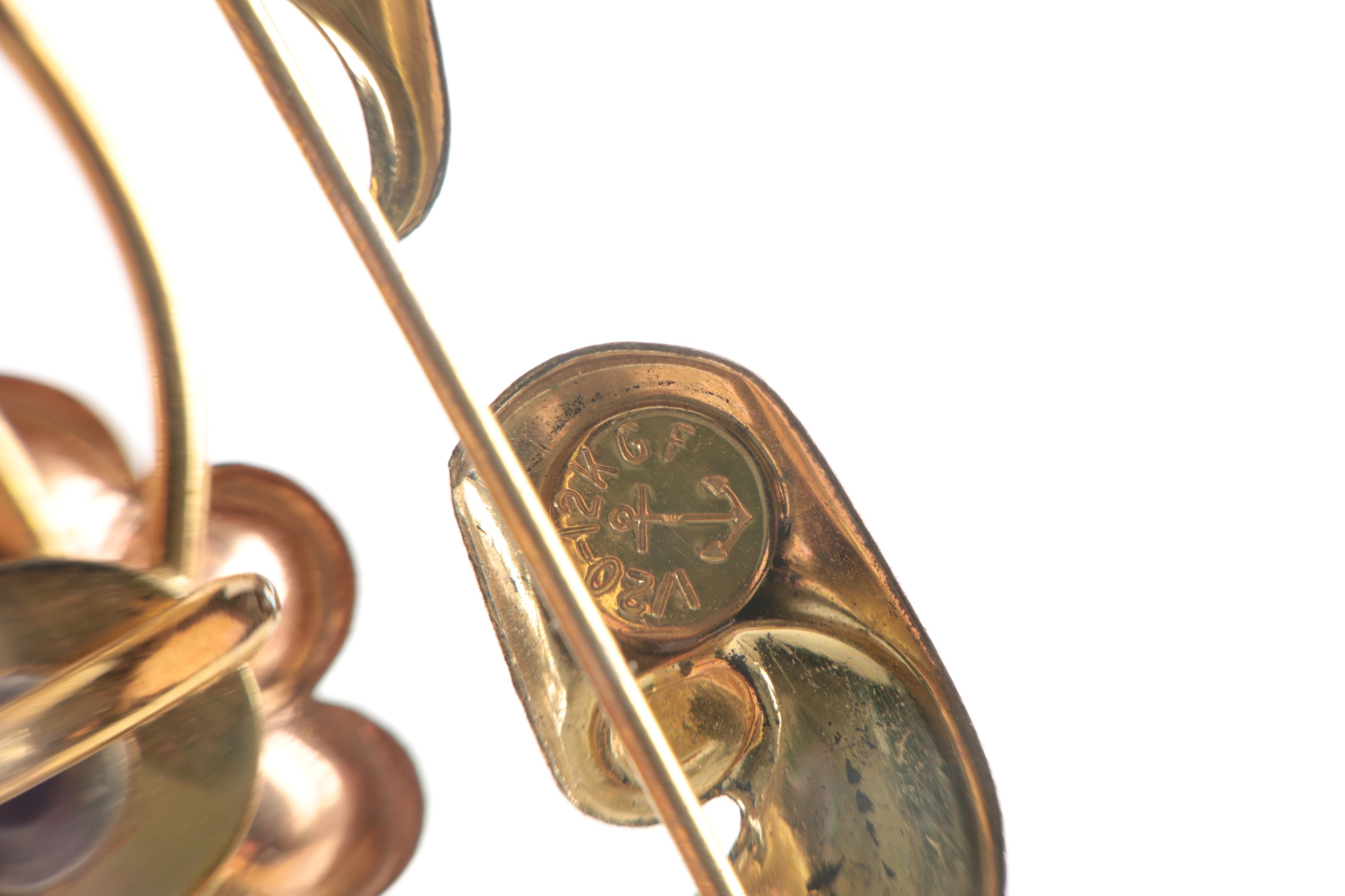 Assortment of Costume Jewelry Including a Skaggen and Kirks Folly