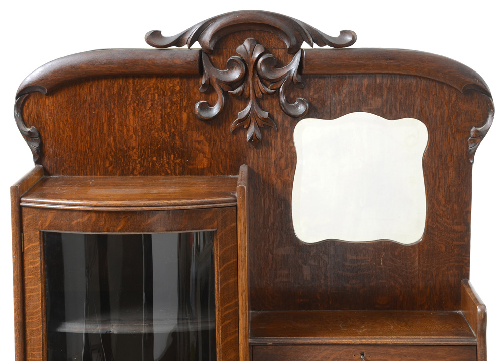 Antique Victorian Side-by-Side Secretary Cabinet