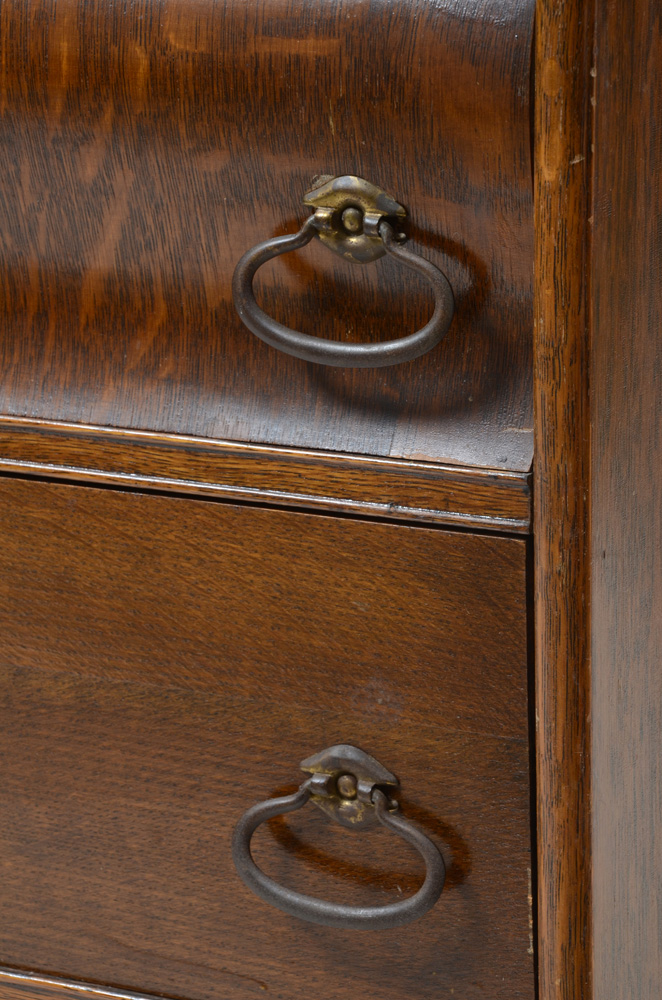 Antique Victorian Side-by-Side Secretary Cabinet