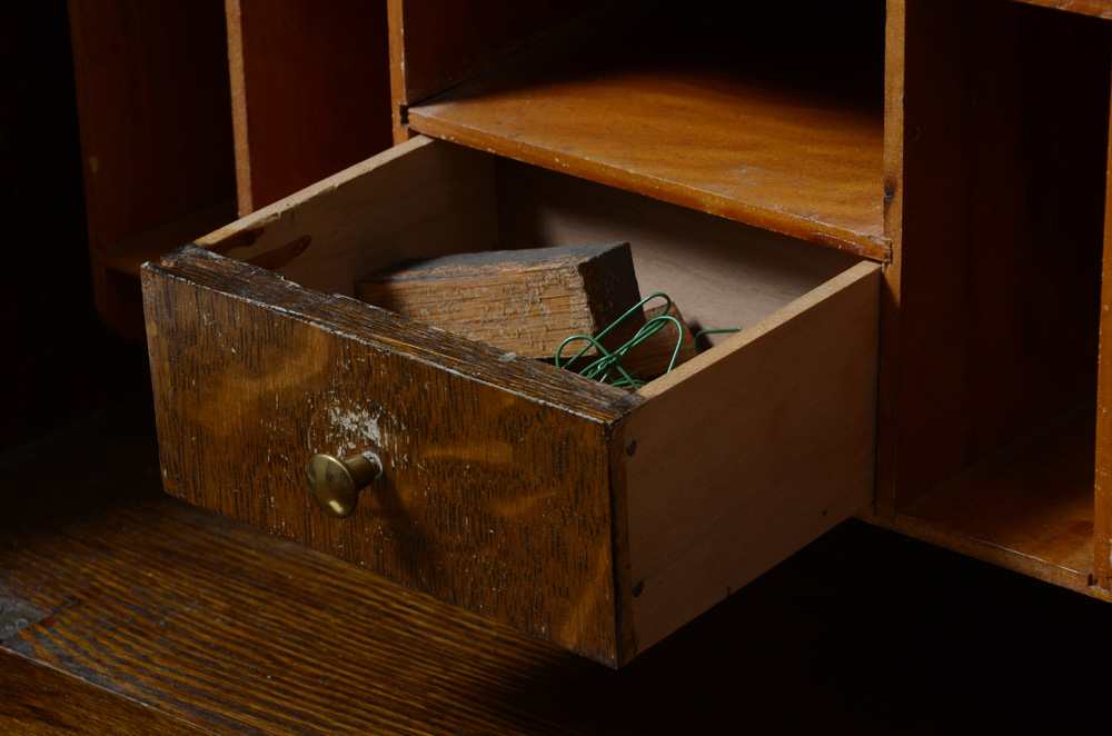 Antique Victorian Side-by-Side Secretary Cabinet