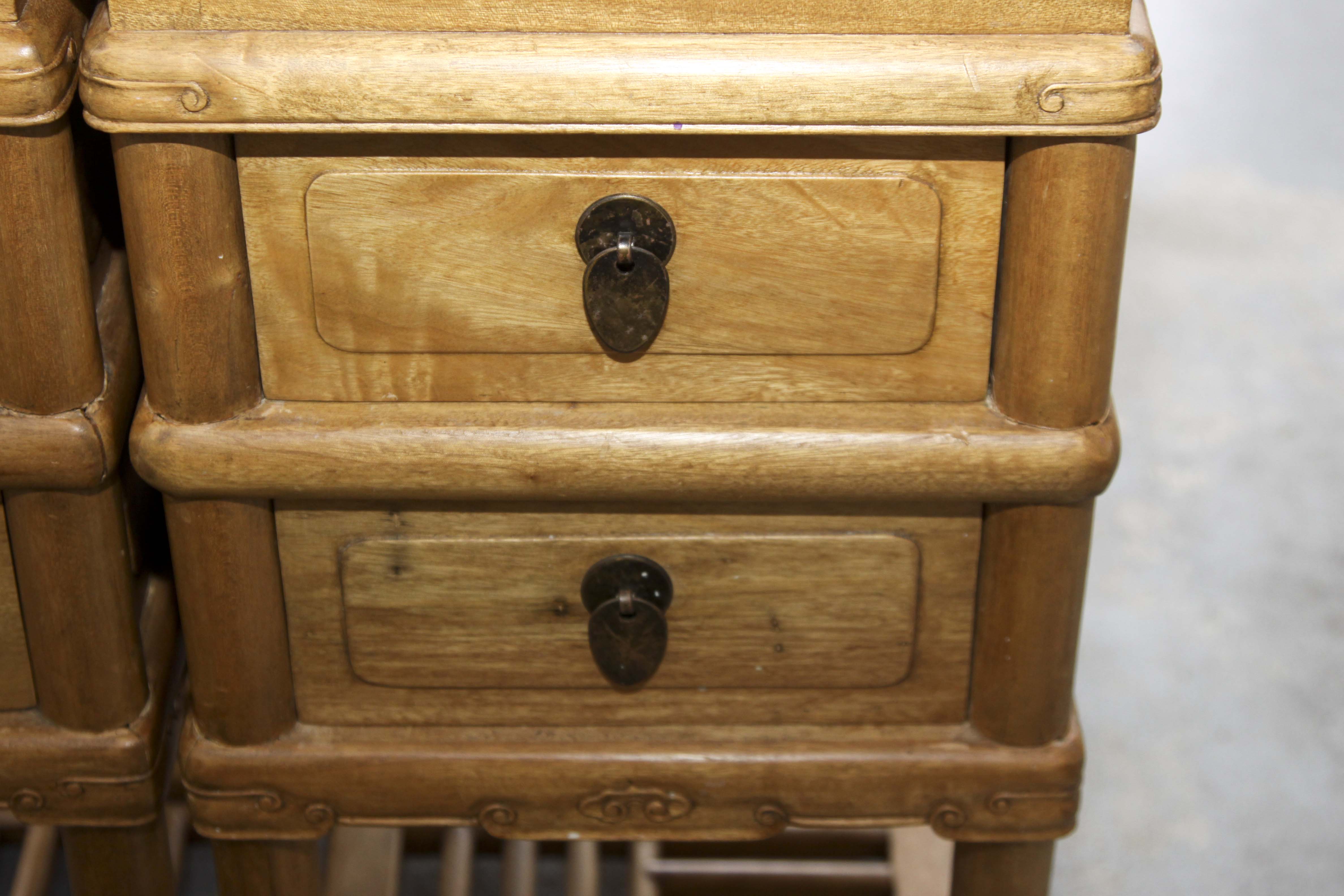 Camphor Wood End Tables