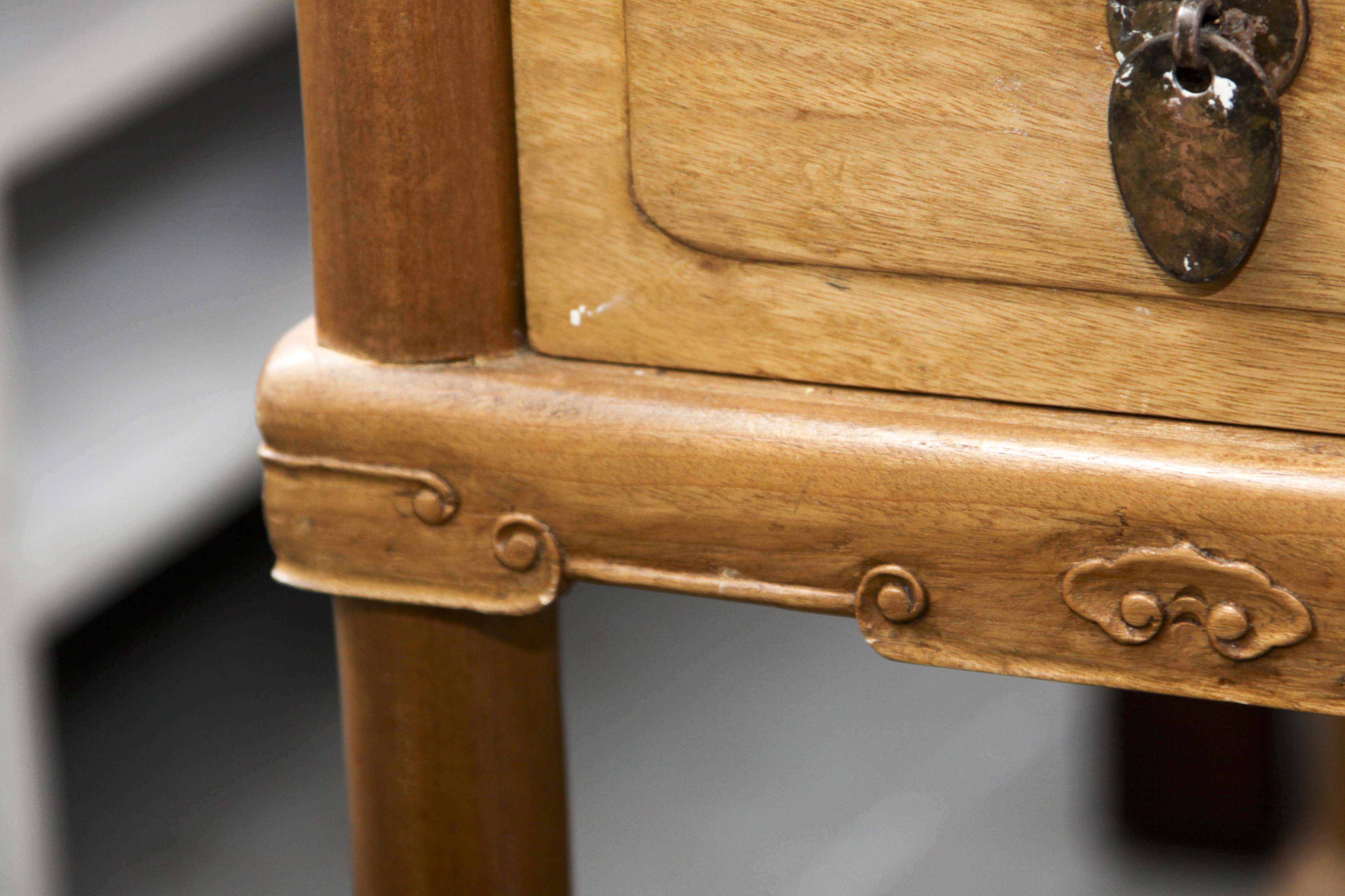 Camphor Wood End Tables