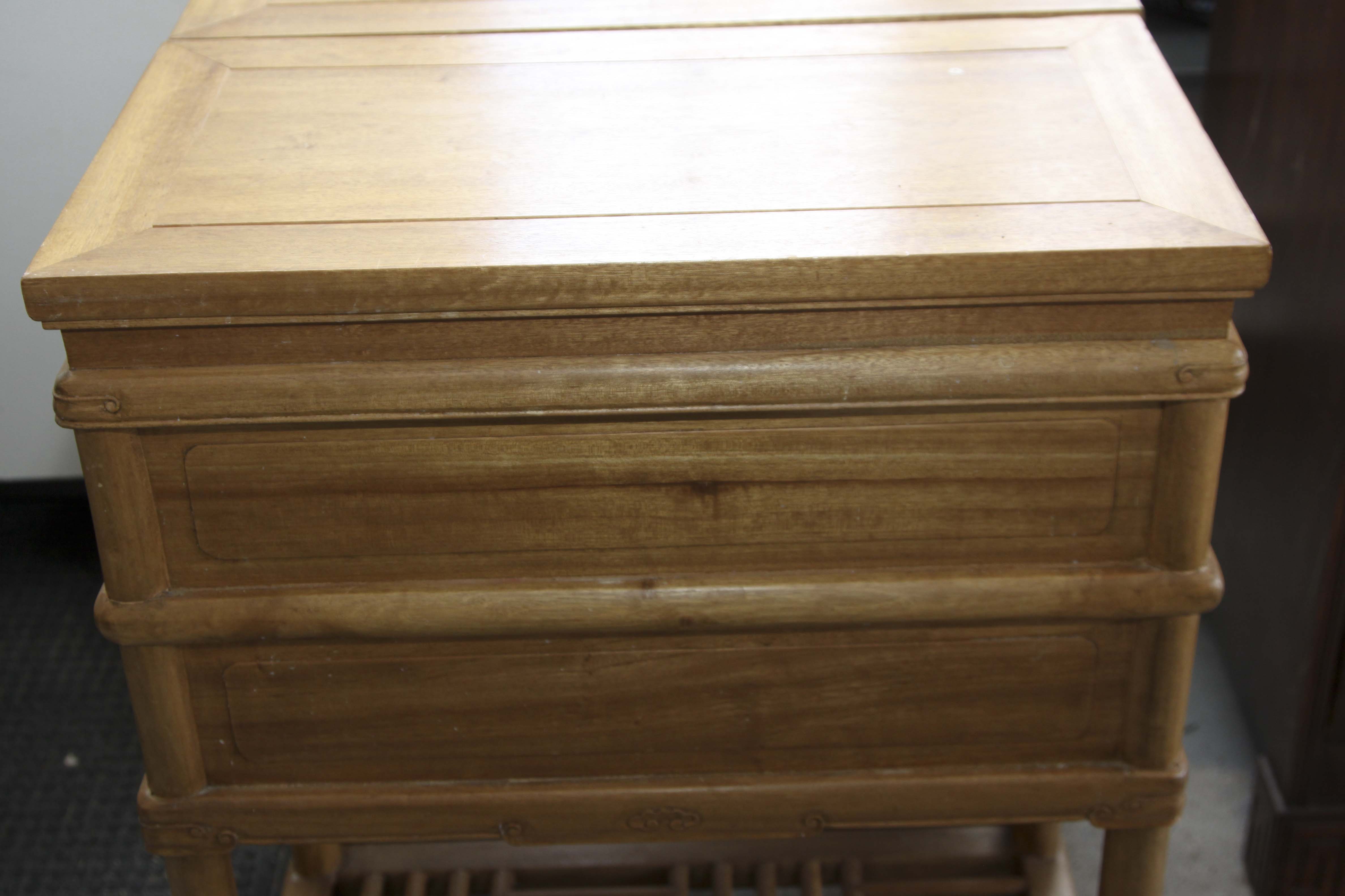 Camphor Wood End Tables