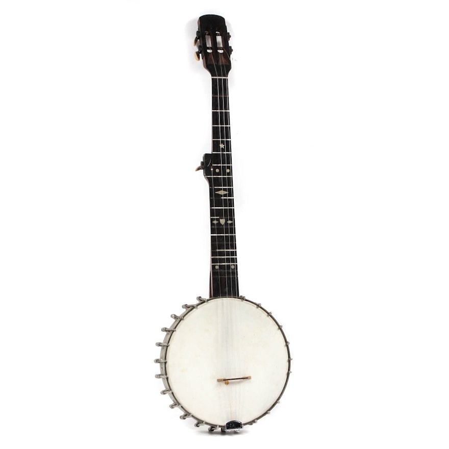 Vintage Banjo with Case