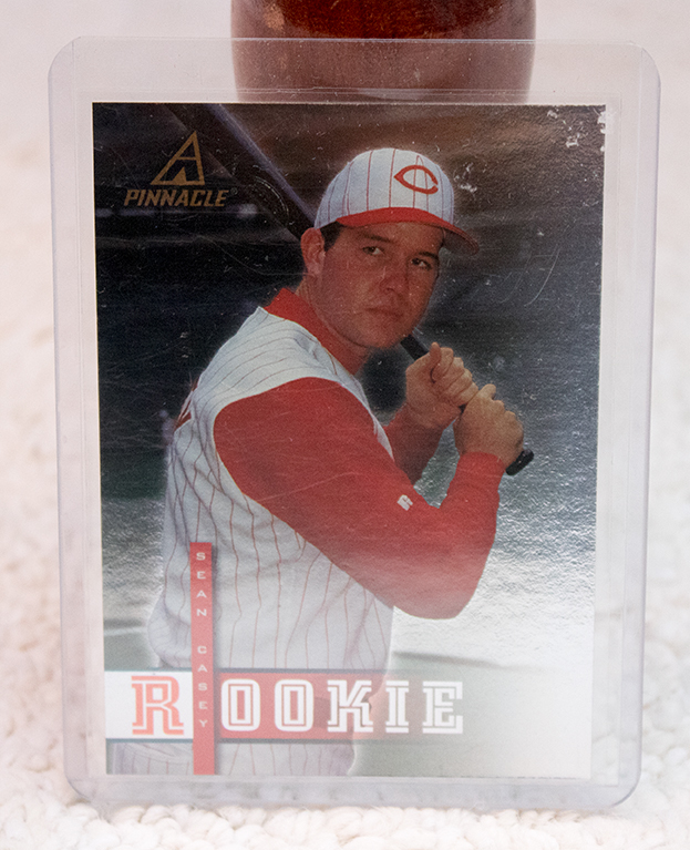 Sean Casey Rookie Card, Autographed Baseball Bat and Looney Tunes Serigraph
