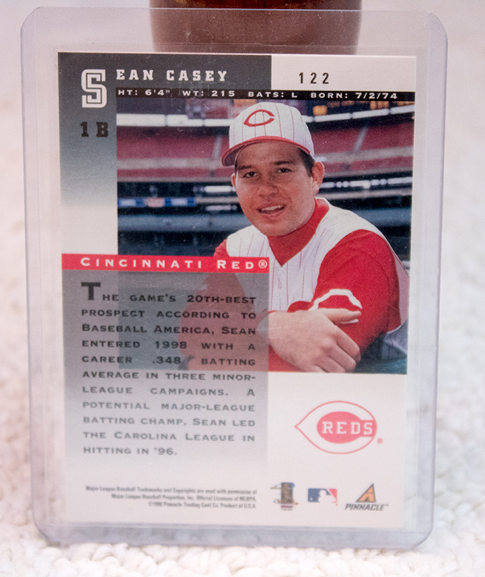 Sean Casey Rookie Card, Autographed Baseball Bat and Looney Tunes Serigraph