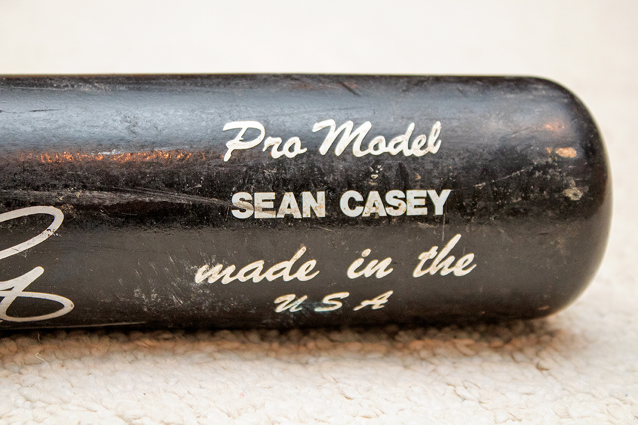 Sean Casey Rookie Card, Autographed Baseball Bat and Looney Tunes Serigraph