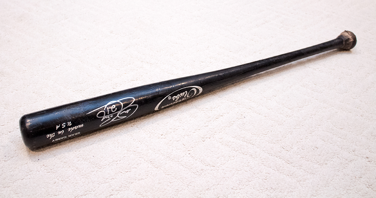 Sean Casey Rookie Card, Autographed Baseball Bat and Looney Tunes Serigraph