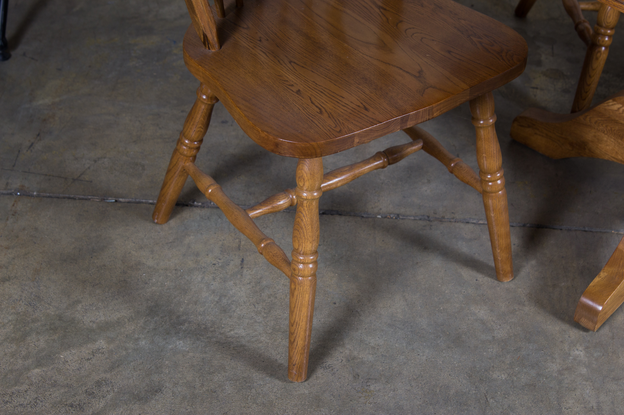Oak Kitchen Table and Chairs