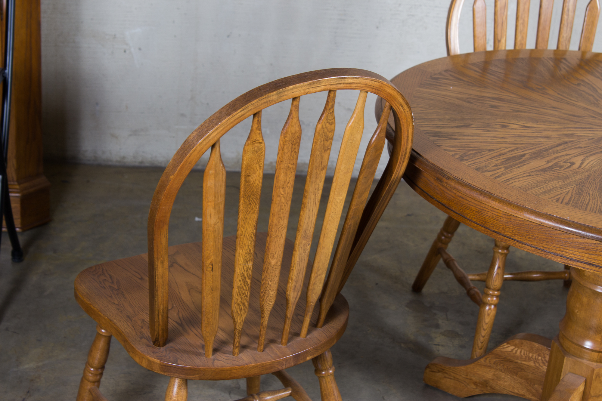 Oak Kitchen Table and Chairs