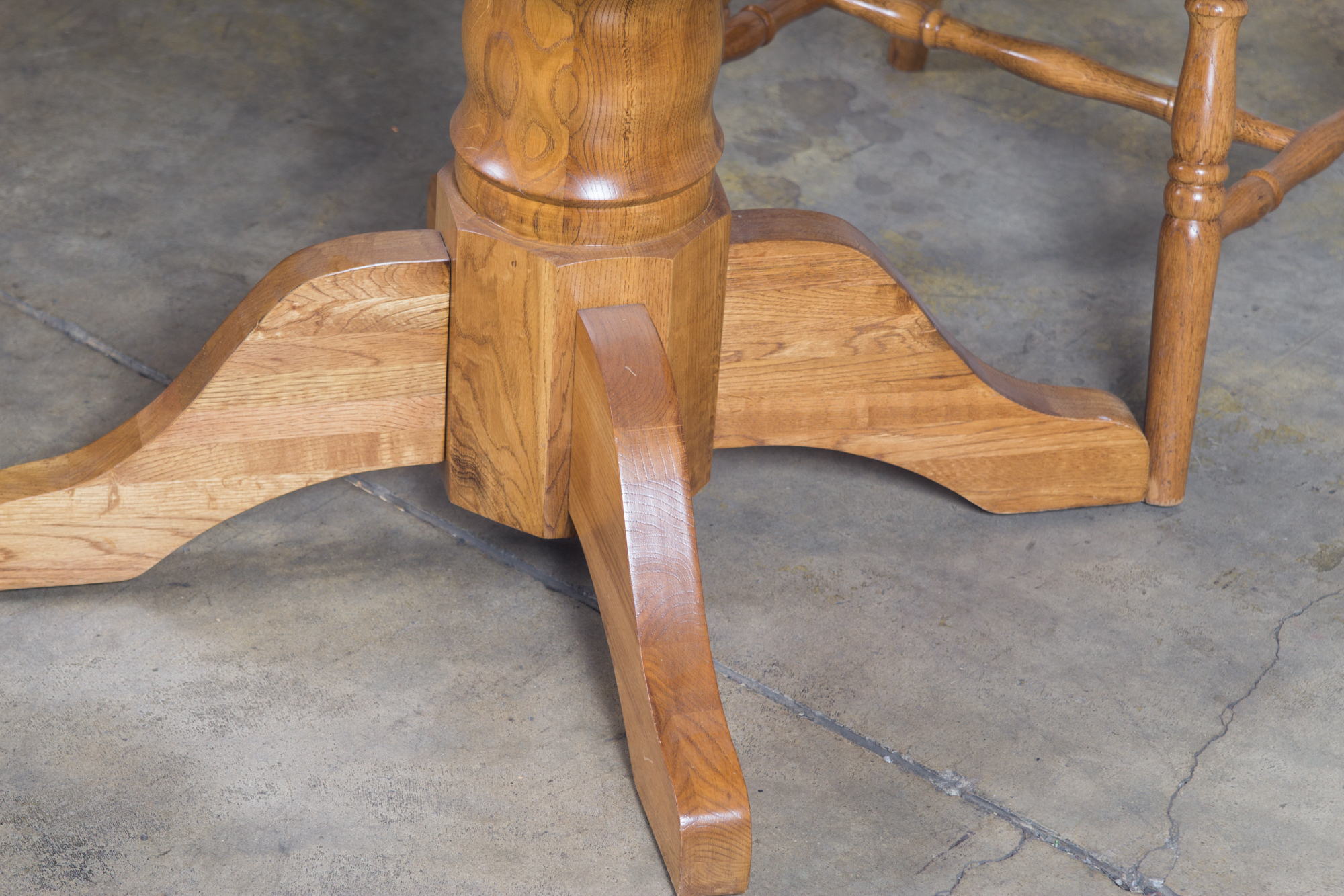 Oak Kitchen Table and Chairs