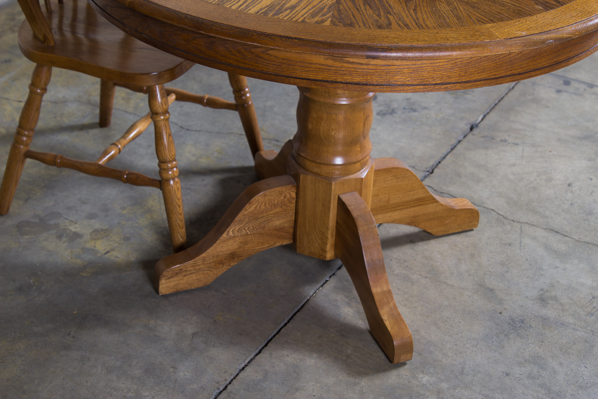 Oak Kitchen Table and Chairs