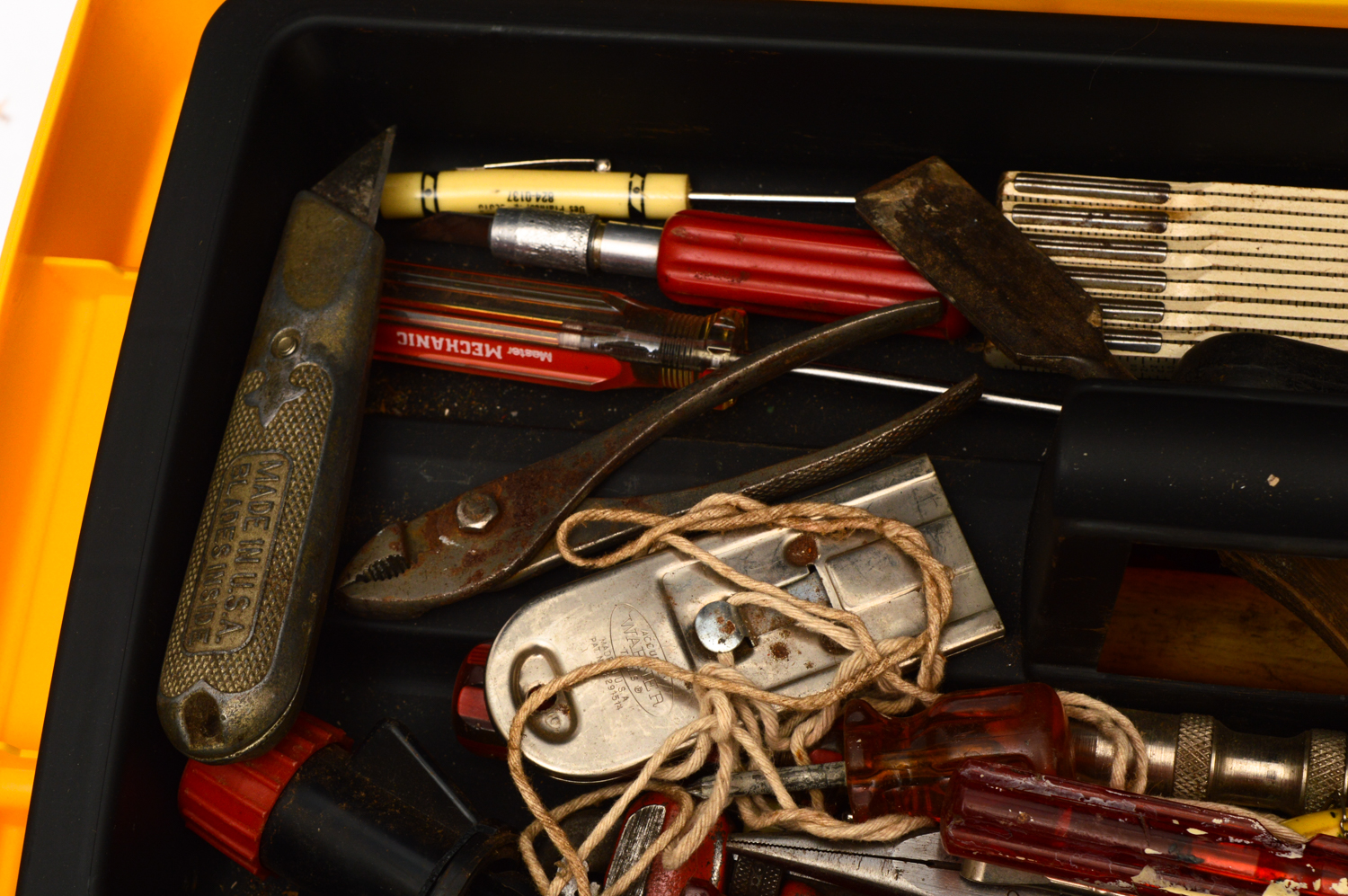 Laser Level, Label Maker, Dirt Devil, Work Light and Tools and Tool Boxes