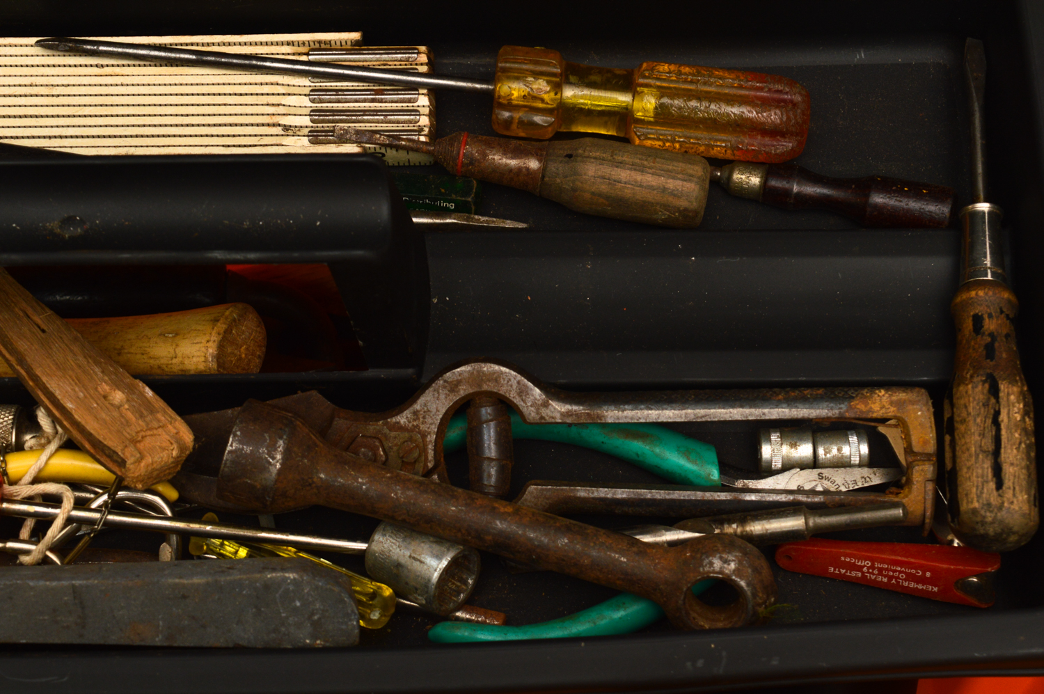 Laser Level, Label Maker, Dirt Devil, Work Light and Tools and Tool Boxes