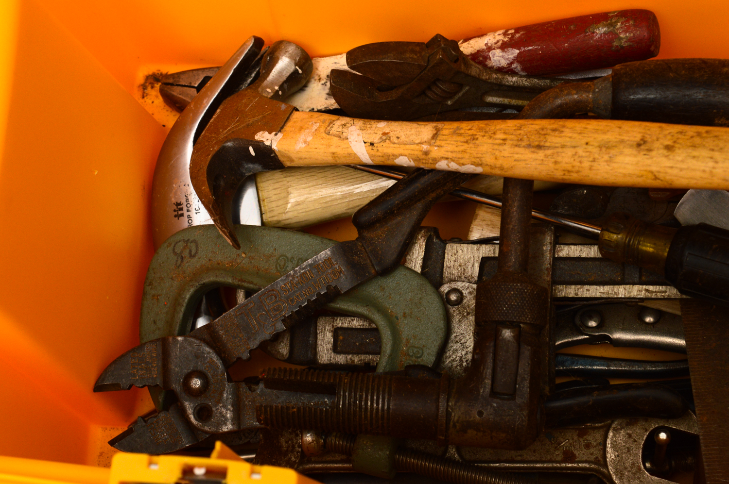 Laser Level, Label Maker, Dirt Devil, Work Light and Tools and Tool Boxes