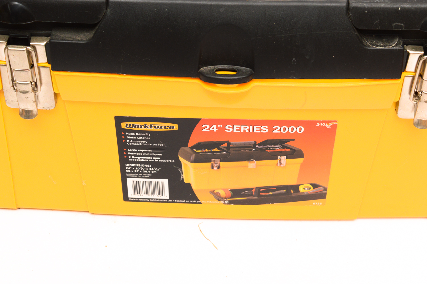 Laser Level, Label Maker, Dirt Devil, Work Light and Tools and Tool Boxes