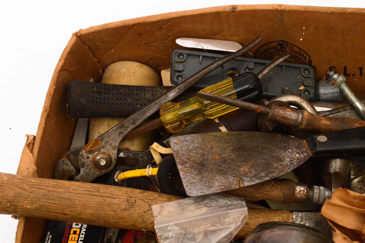 Laser Level, Label Maker, Dirt Devil, Work Light and Tools and Tool Boxes