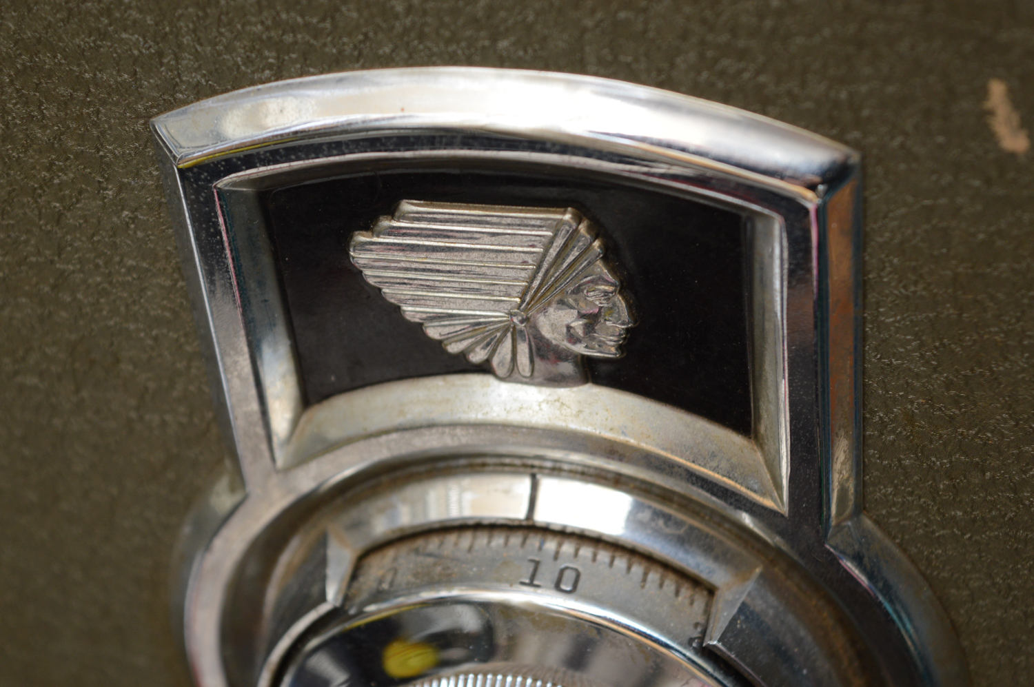 Vintage Fire Insulated Combination Safe by Protectall