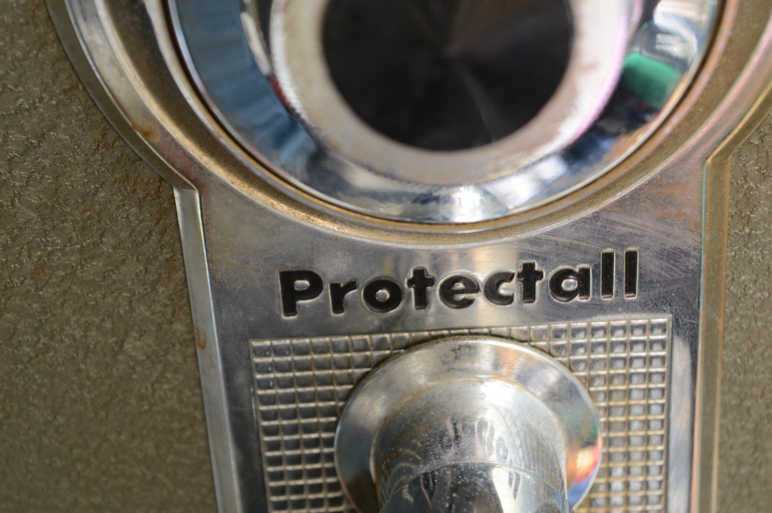 Vintage Fire Insulated Combination Safe by Protectall