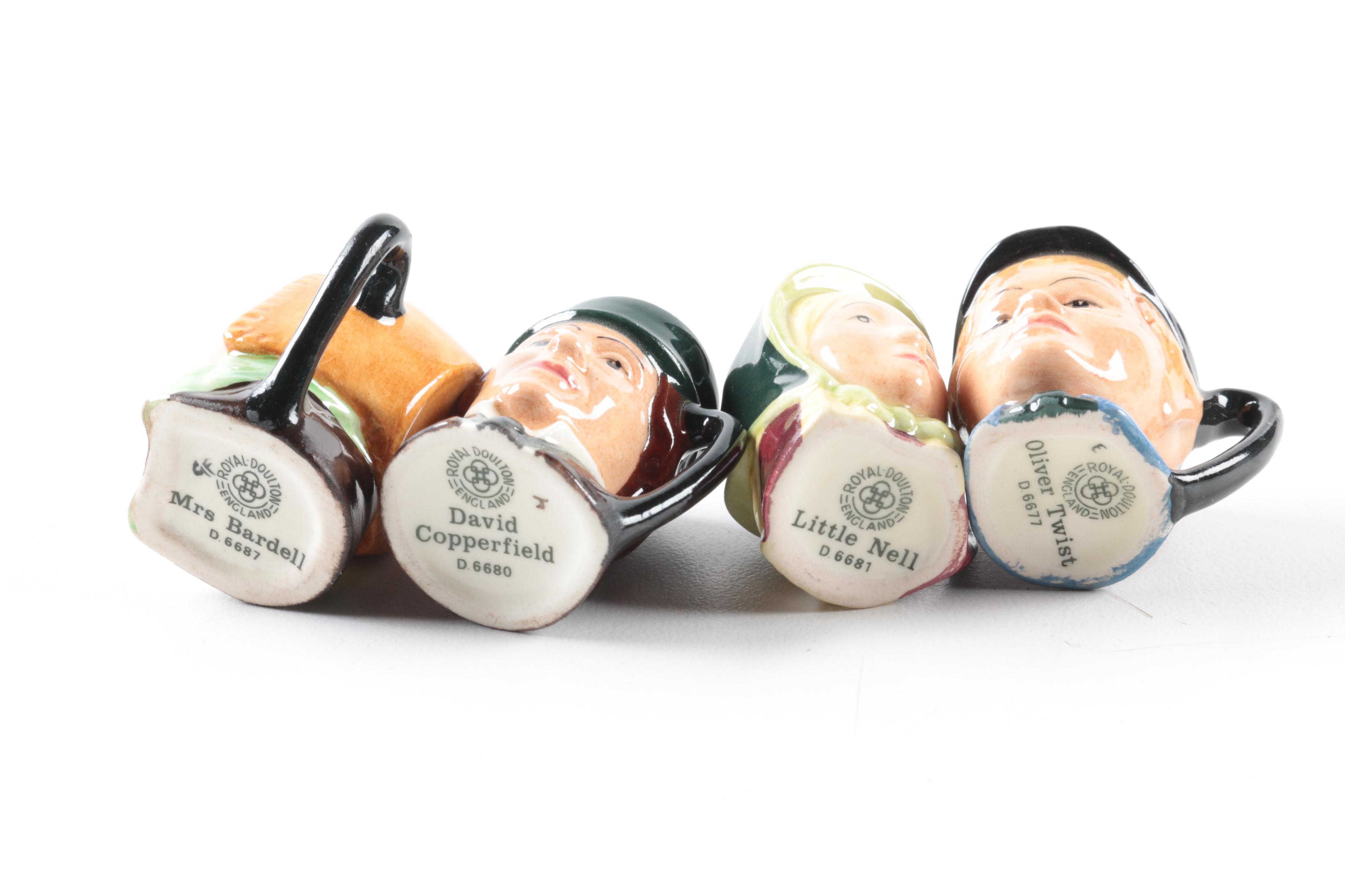 Miniature Royal Doulton Character Jugs