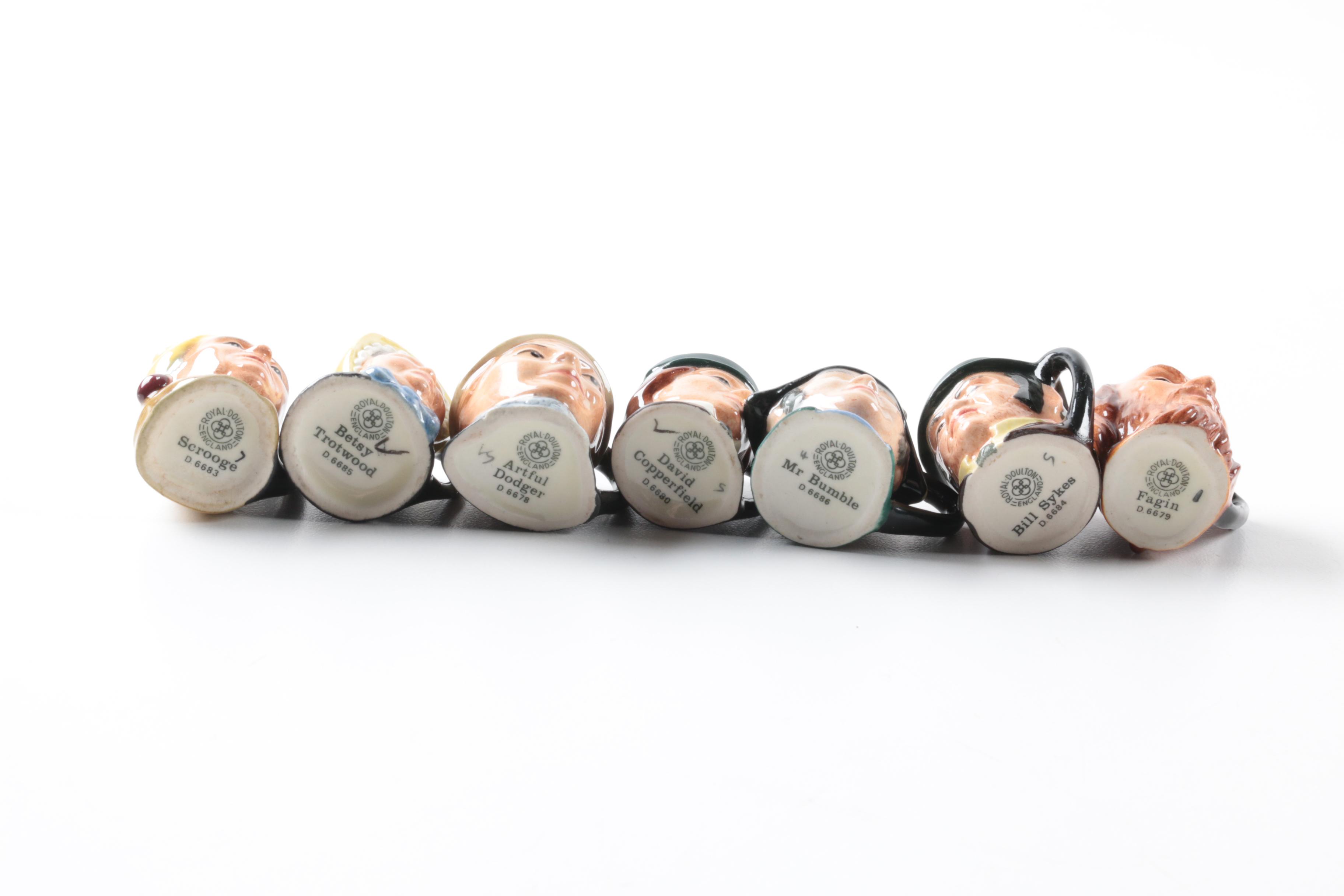 Miniature Royal Doulton Character Jugs