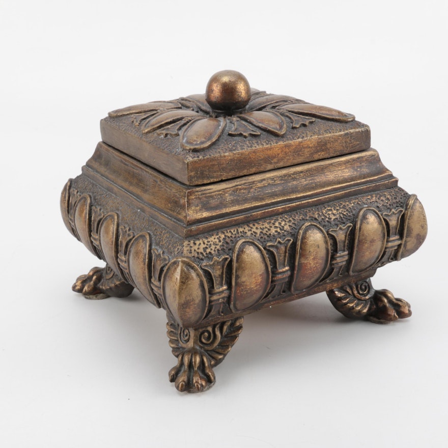 Decorative Footed Box