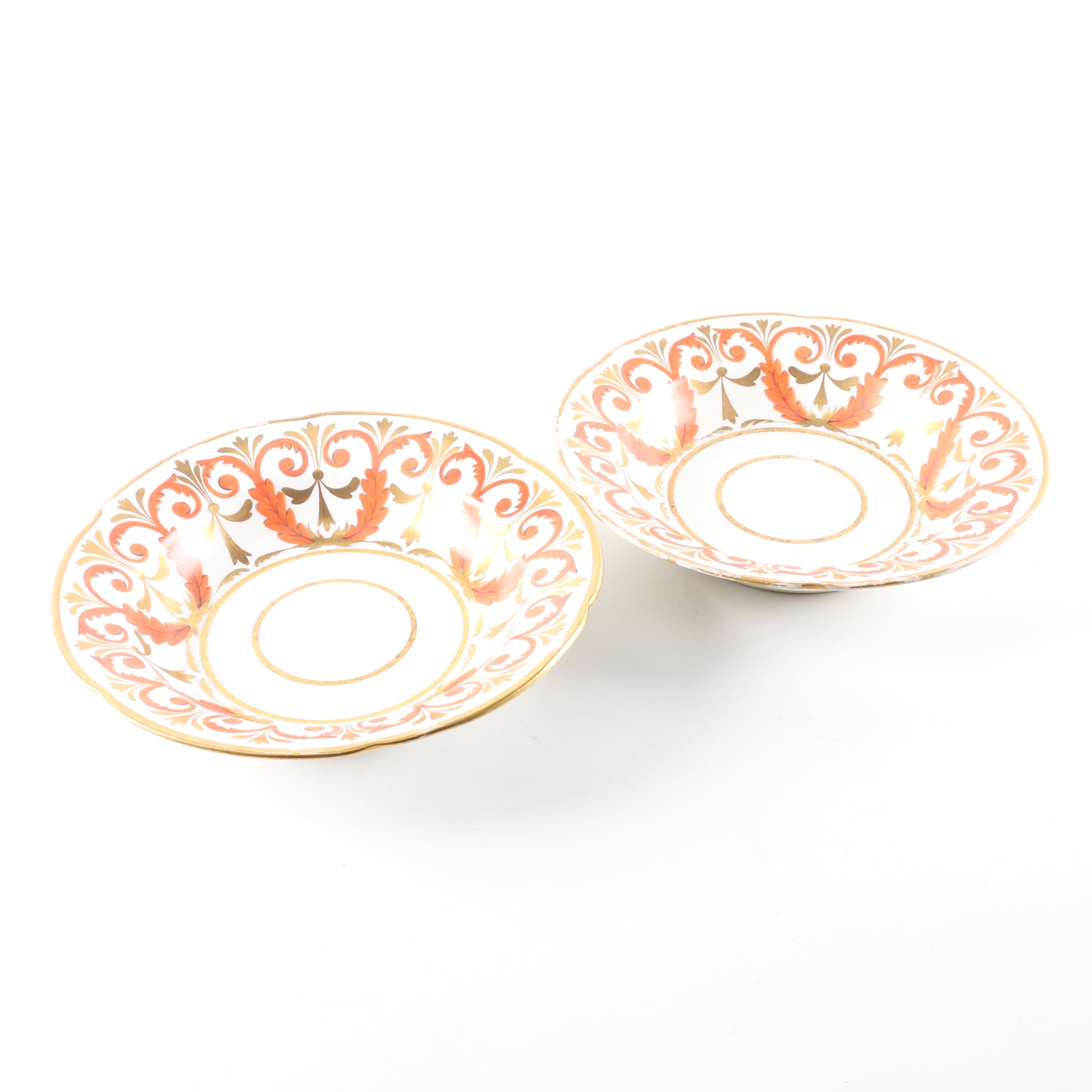 1833-47 Copeland & Garrett Porcelain Bowls