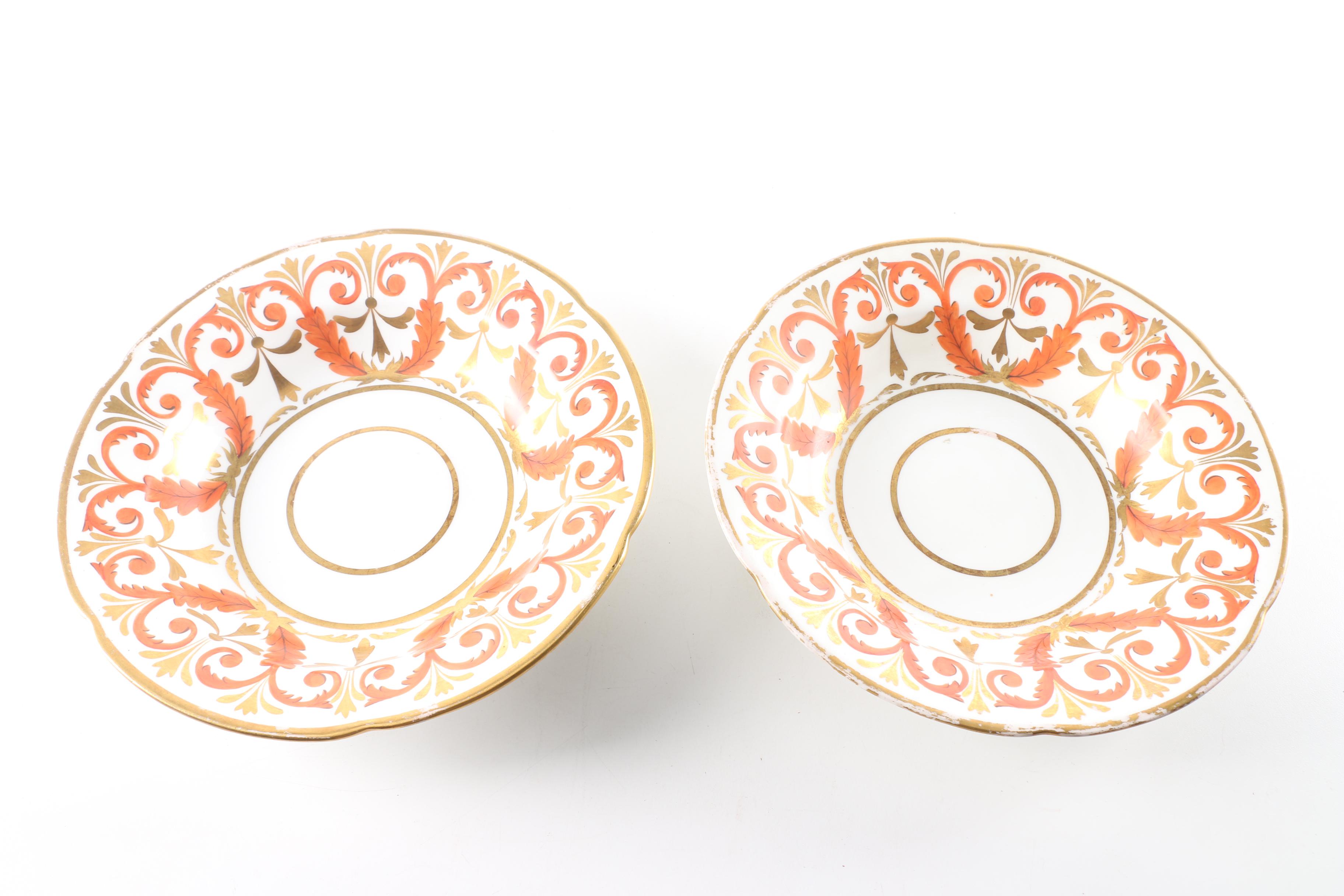 1833-47 Copeland & Garrett Porcelain Bowls