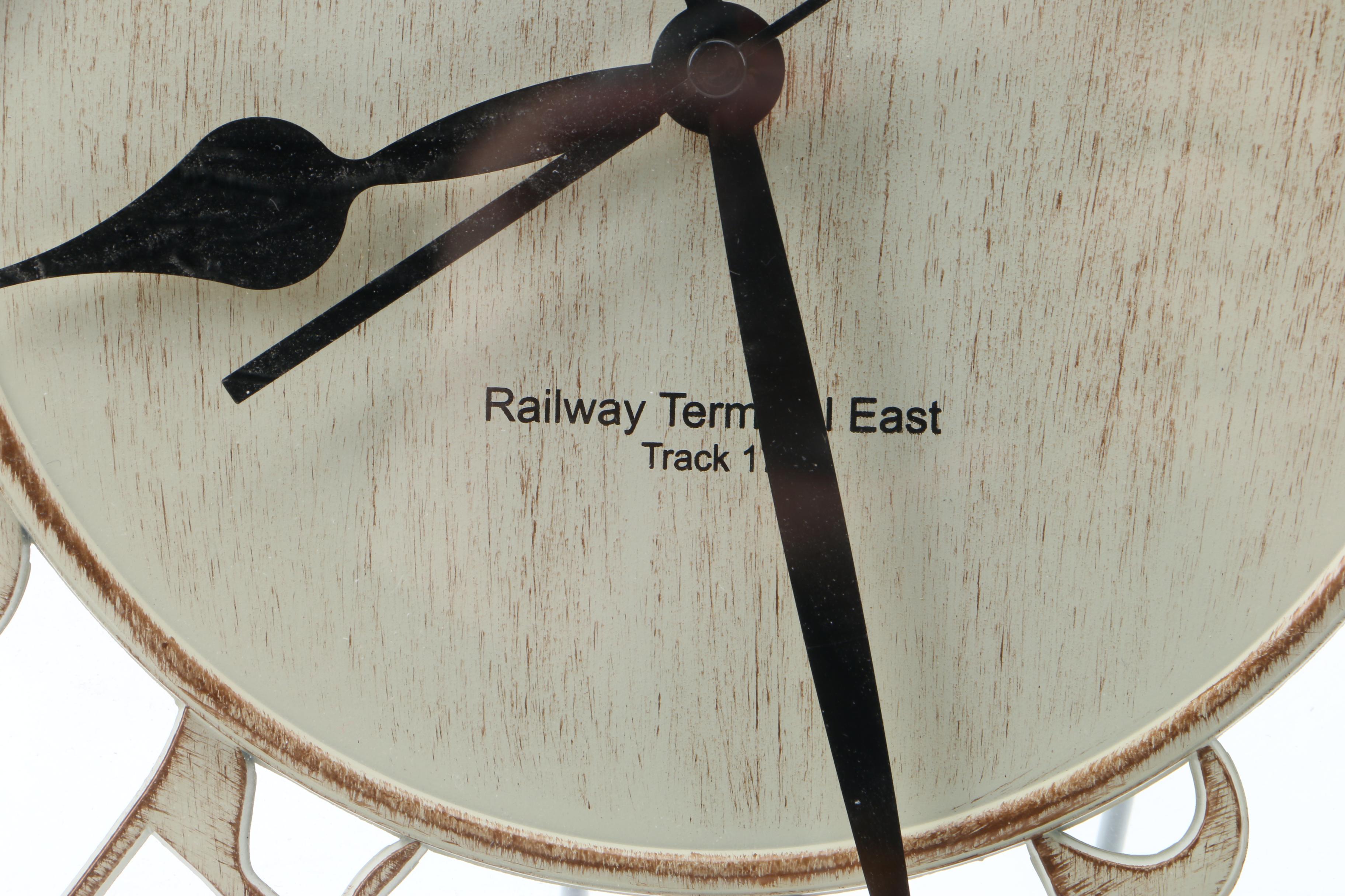 Main Street Station Wall Clock