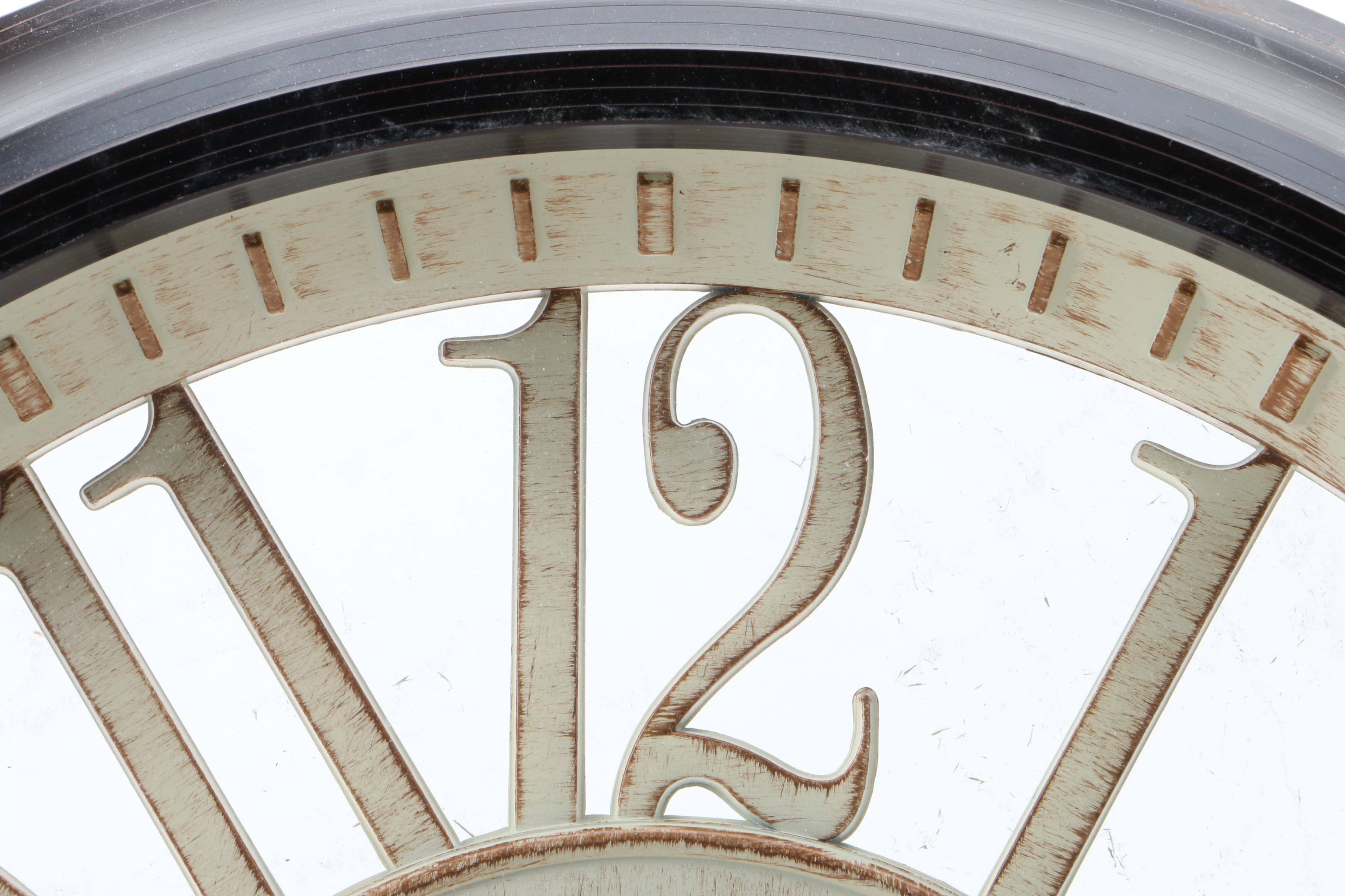 Main Street Station Wall Clock