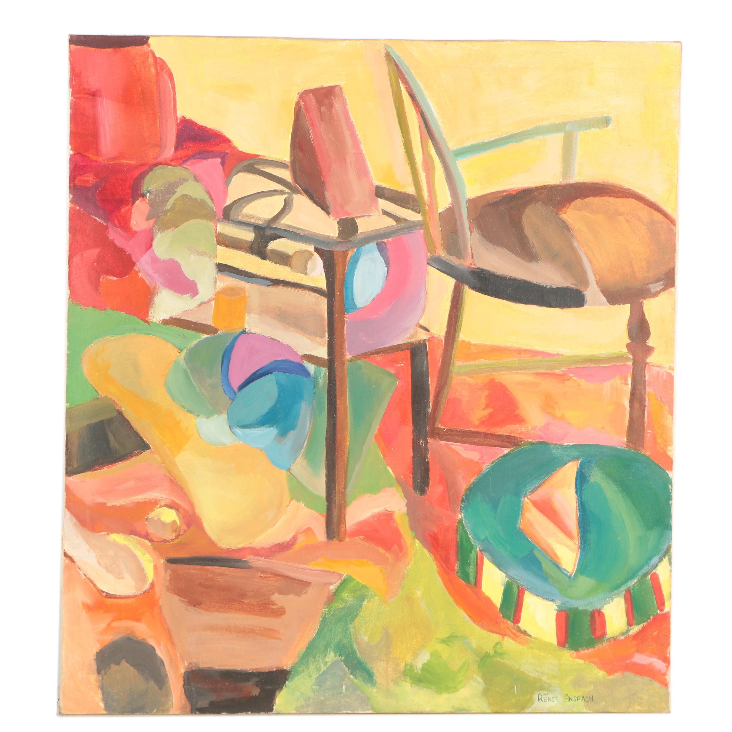 Renie Anspach Oil Painting