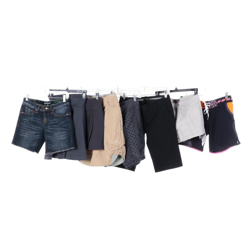 Women's Shorts and Skirts Including Hurley and Volcom