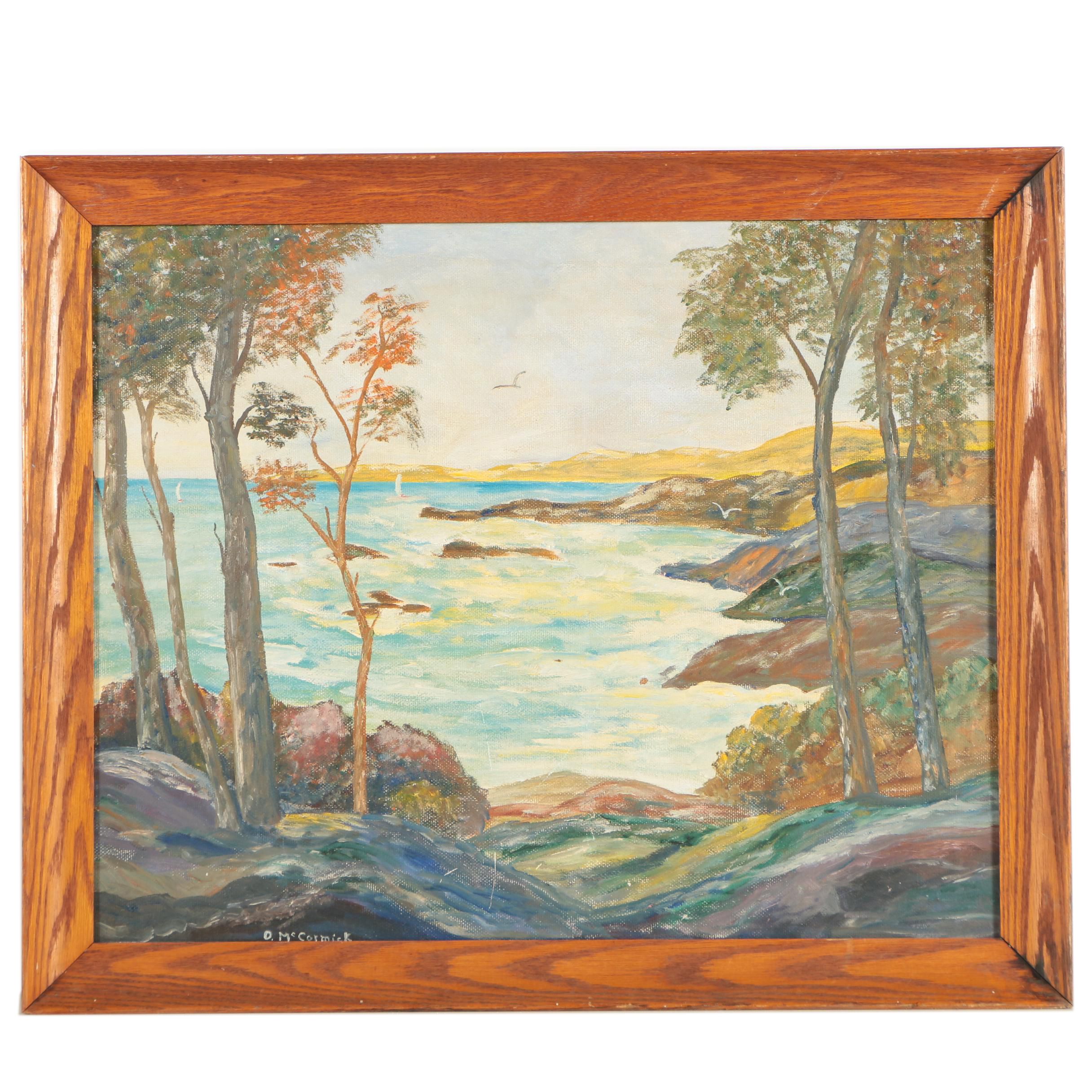 D. McCormick Oil Painting