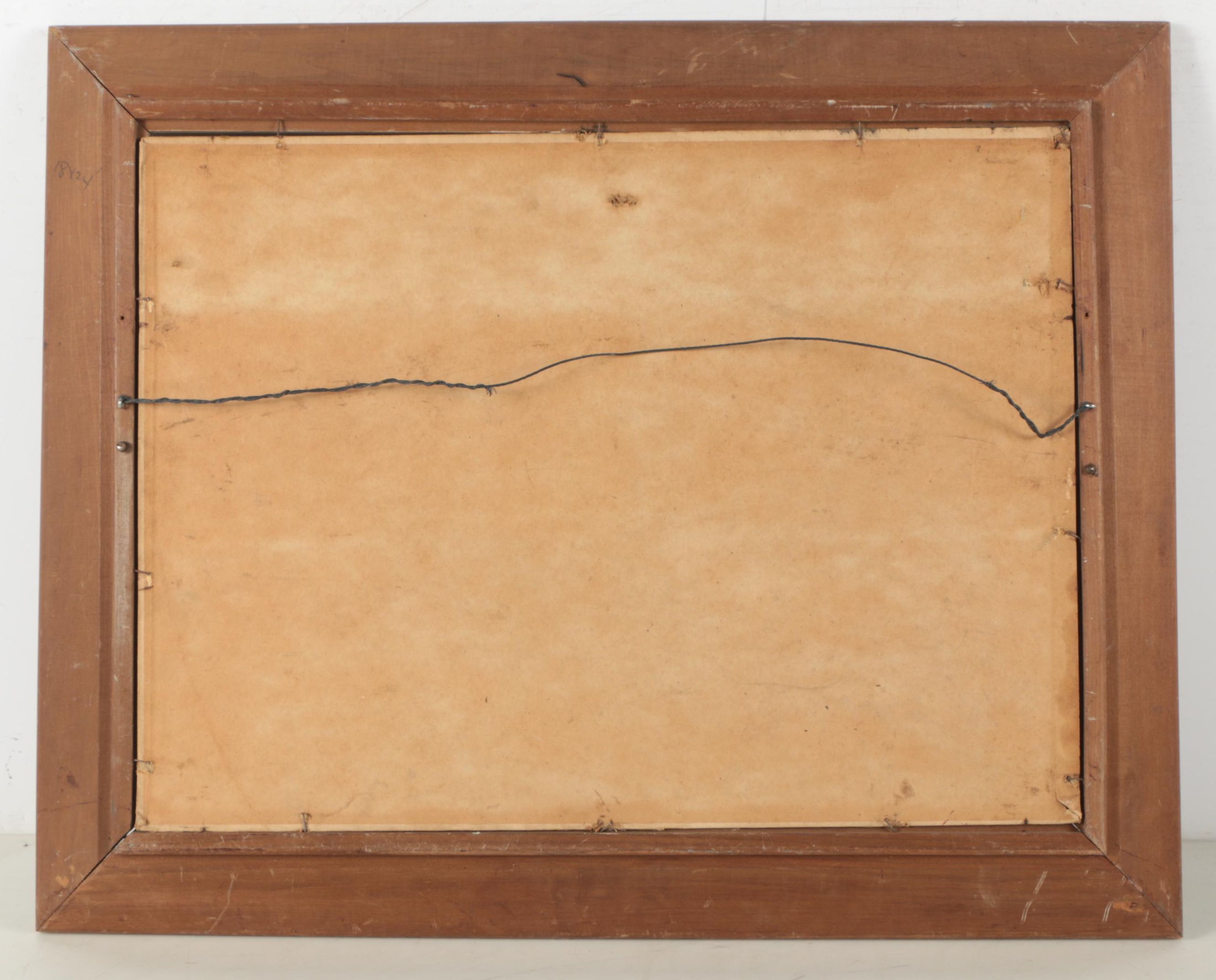 Oil Painting of a Ghostly Mask