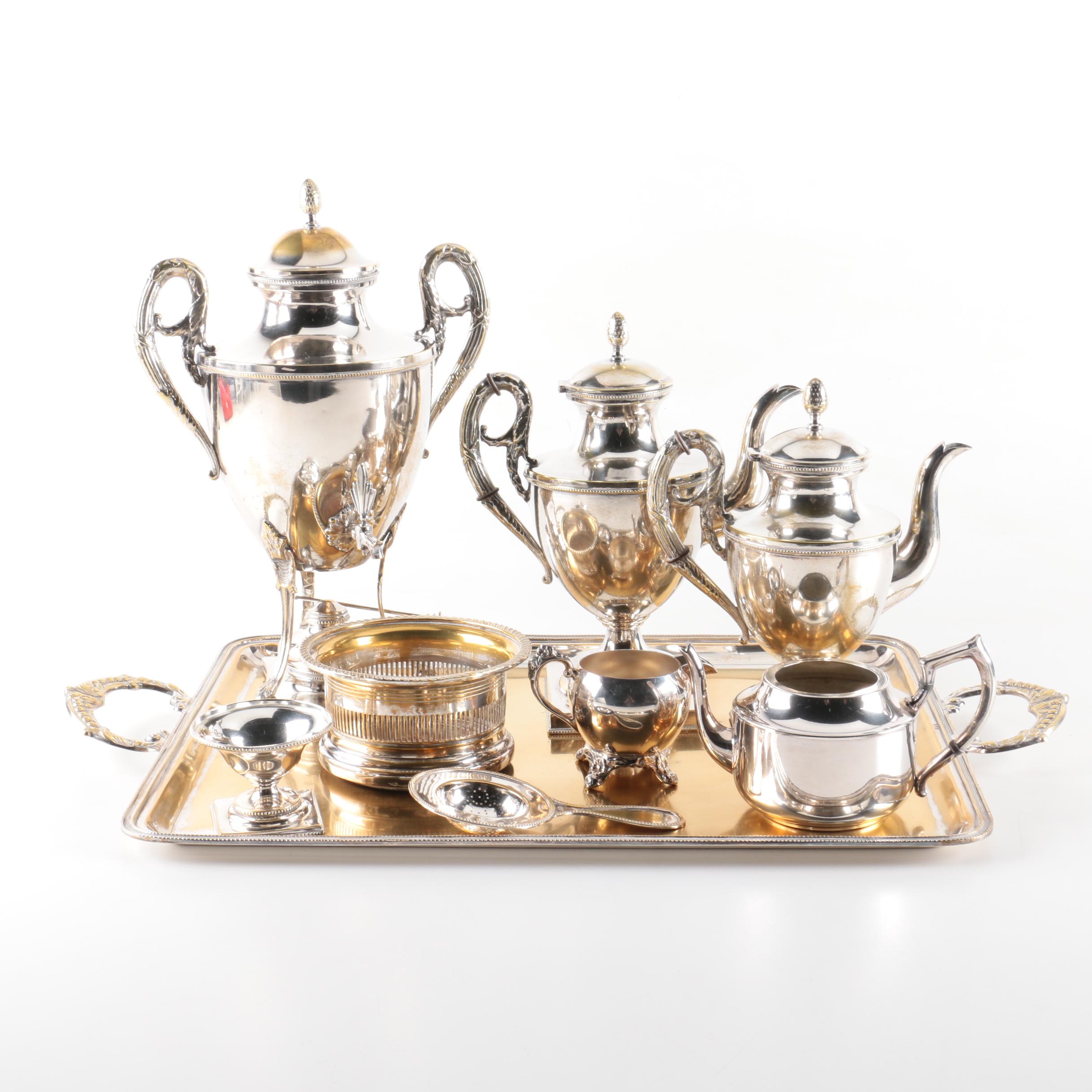 Silver-Plated Coffee and Tea Service and More