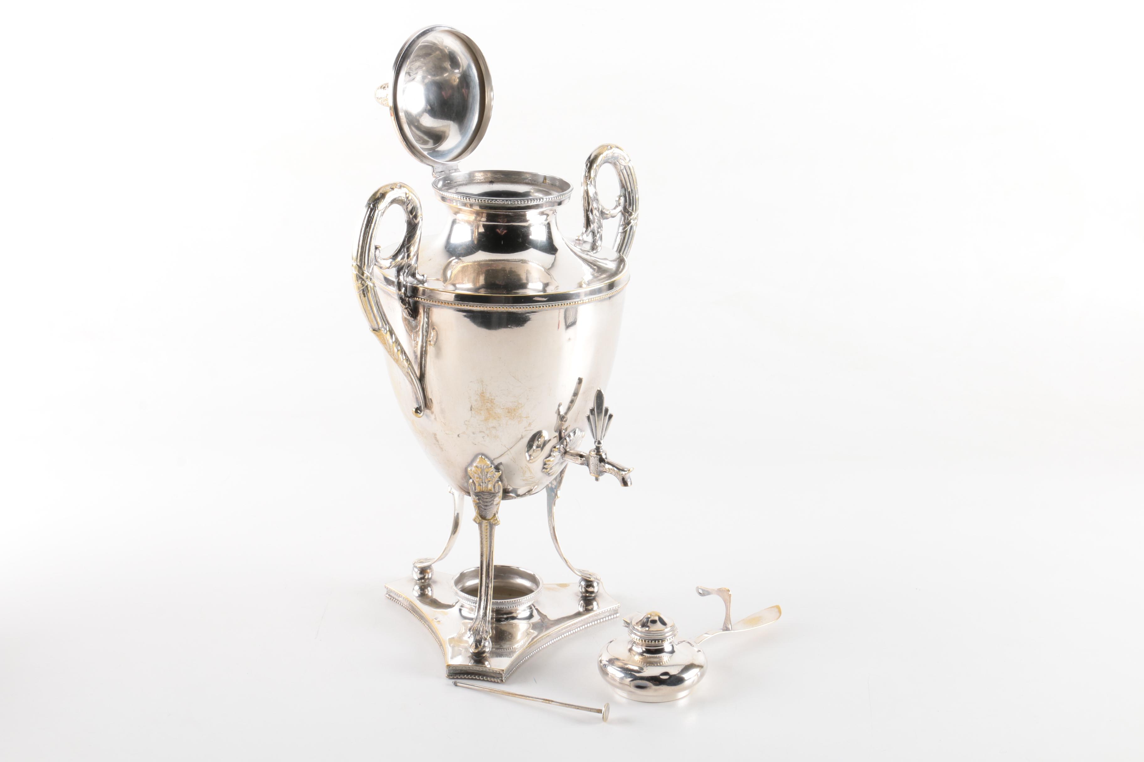 Silver-Plated Coffee and Tea Service and More