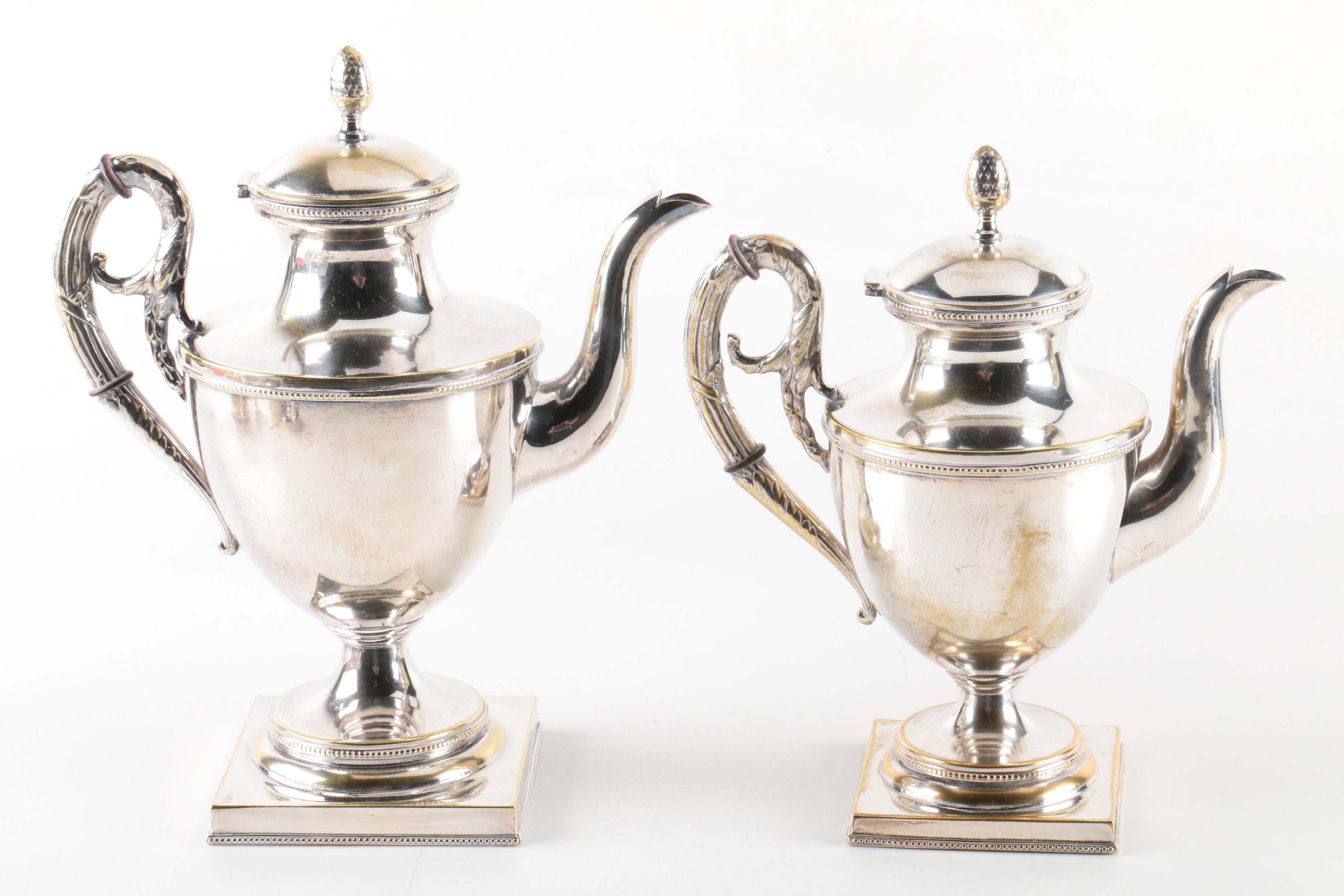 Silver-Plated Coffee and Tea Service and More