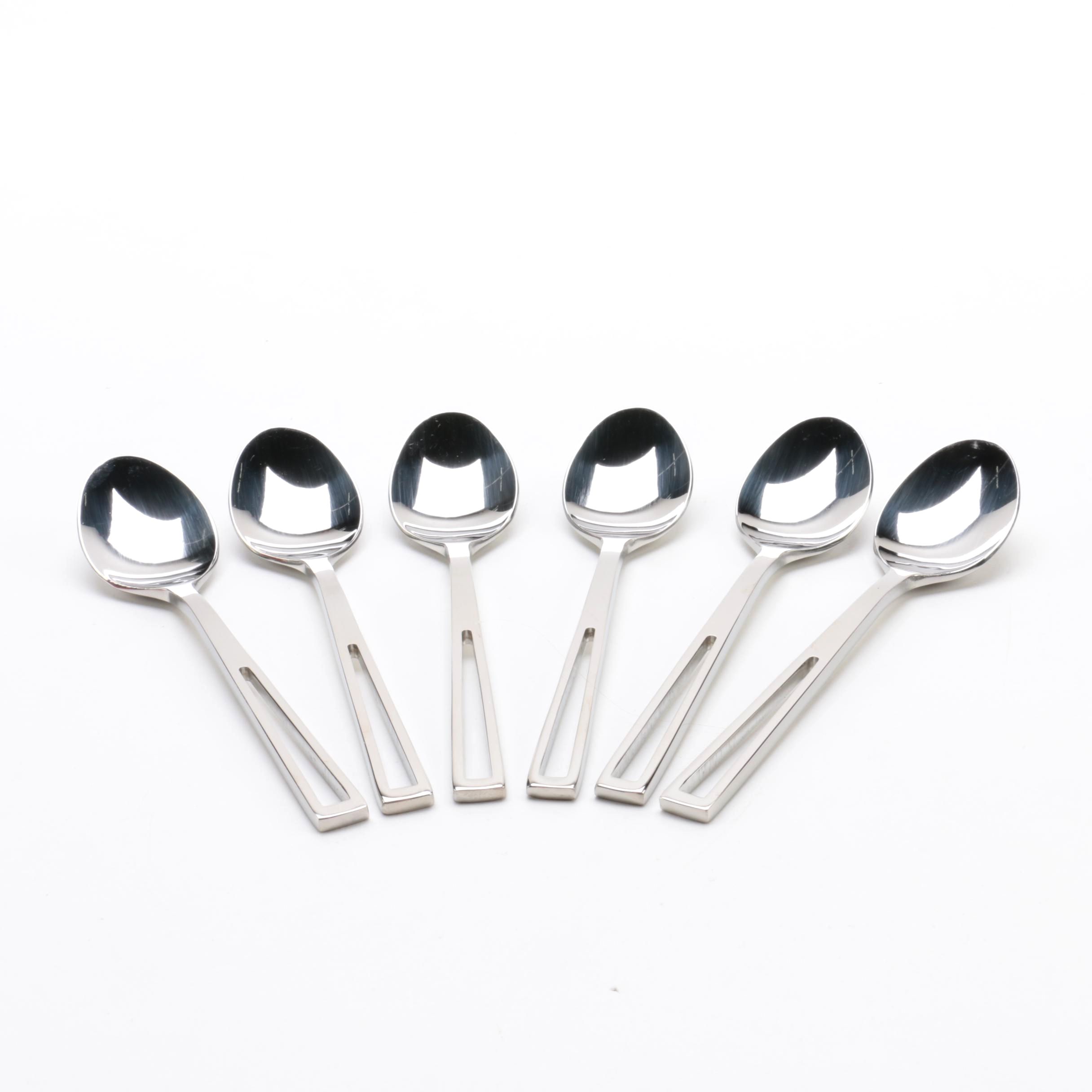 Collection of Supreme Cutlery Stainless Steel Demitasse Spoons